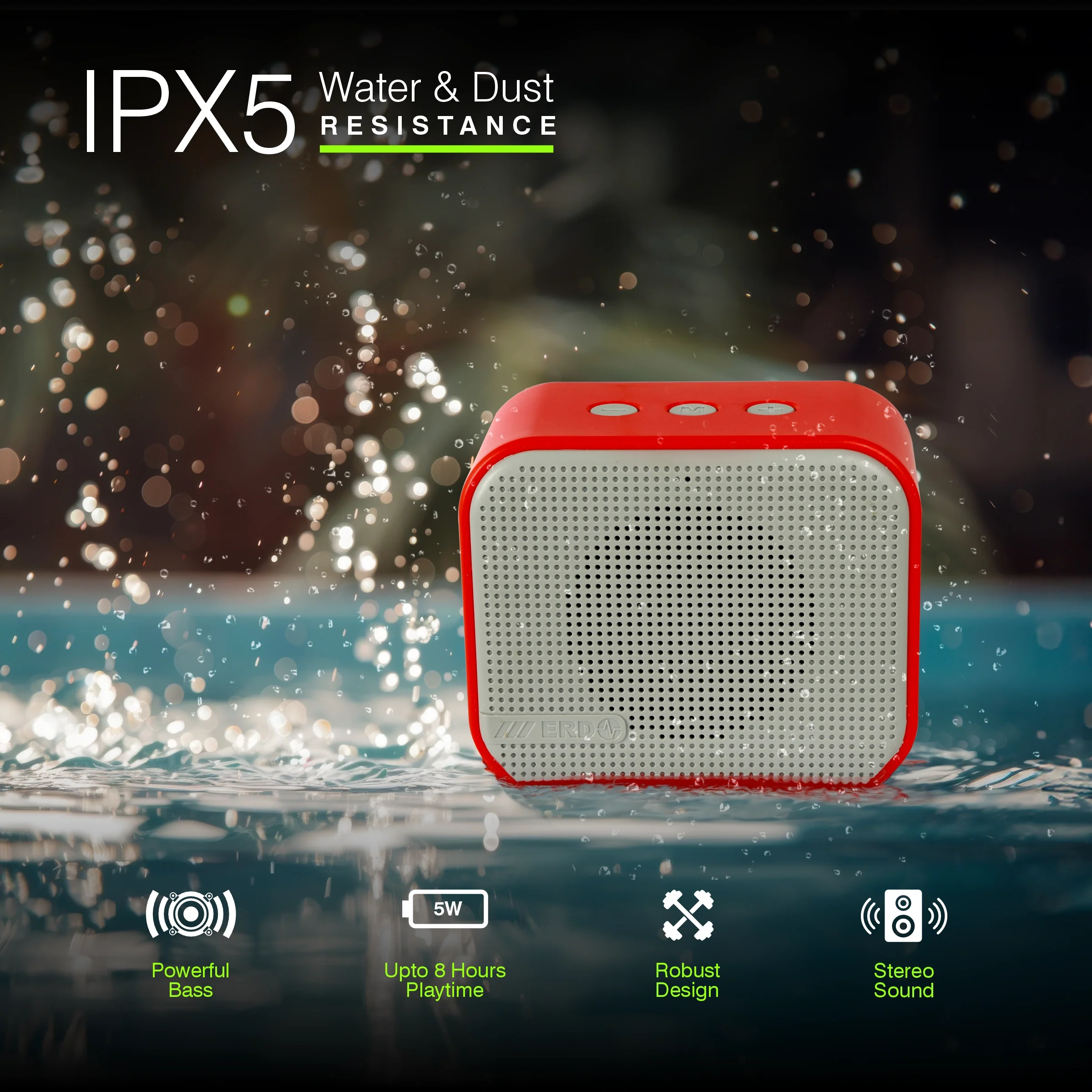 ERD BTS-11 5W Bluetooth Speaker - Image 21