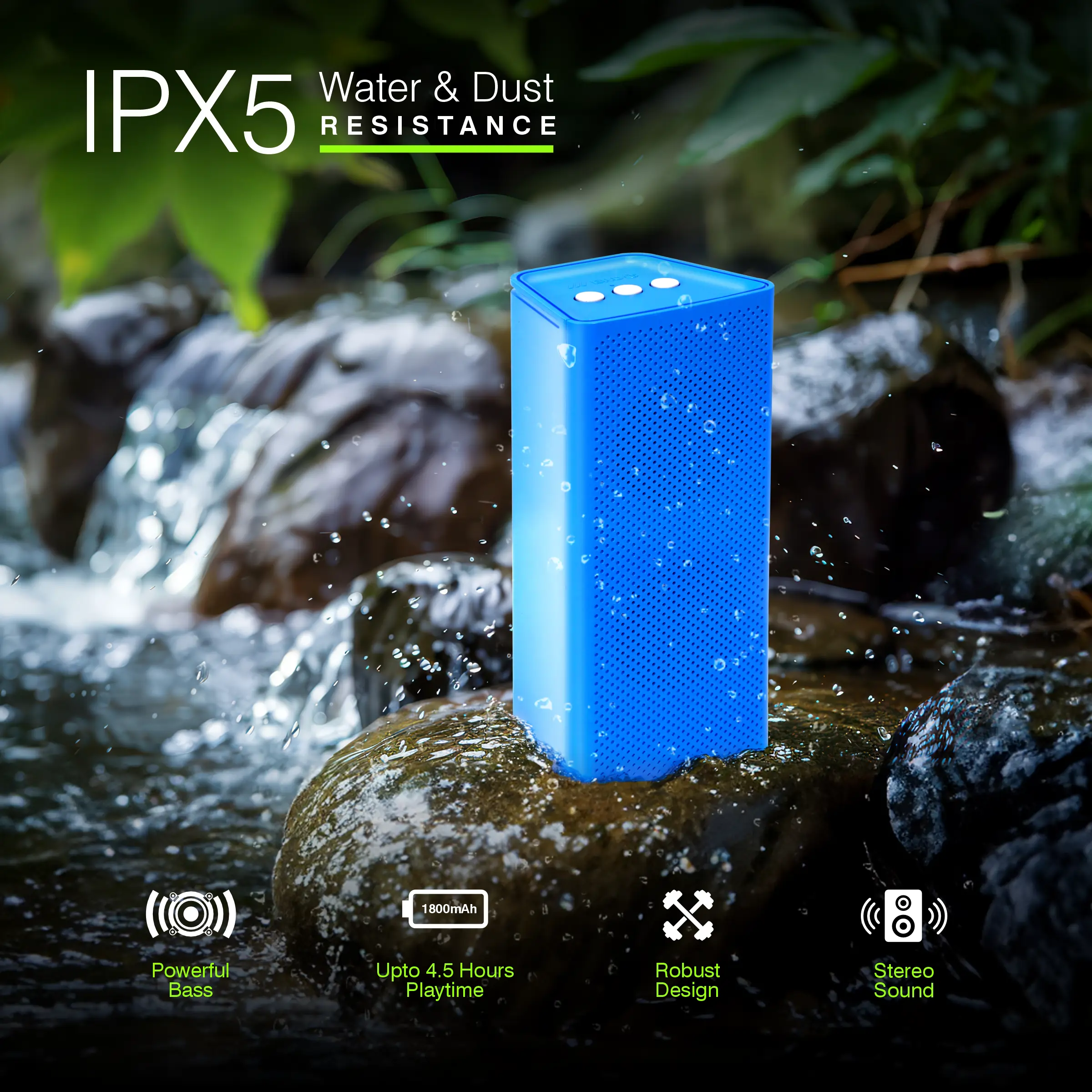 ERD BTS-21 10W Bluetooth Speaker - Image 3