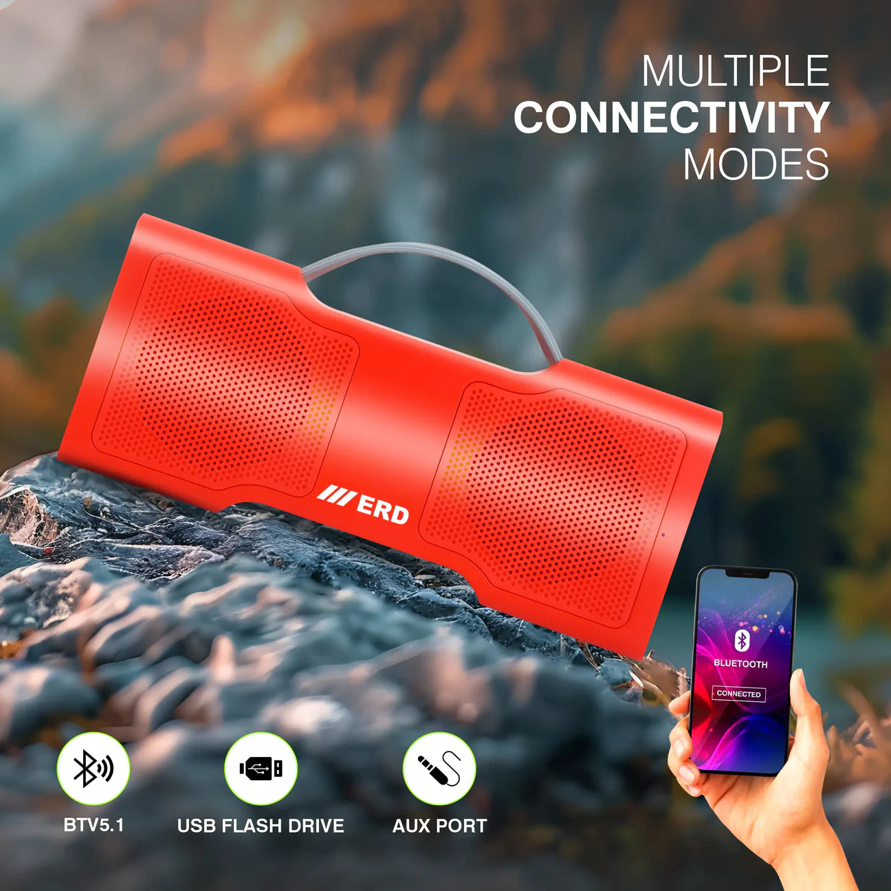 ERD BTS-31 20W Bluetooth Speaker - Image 16