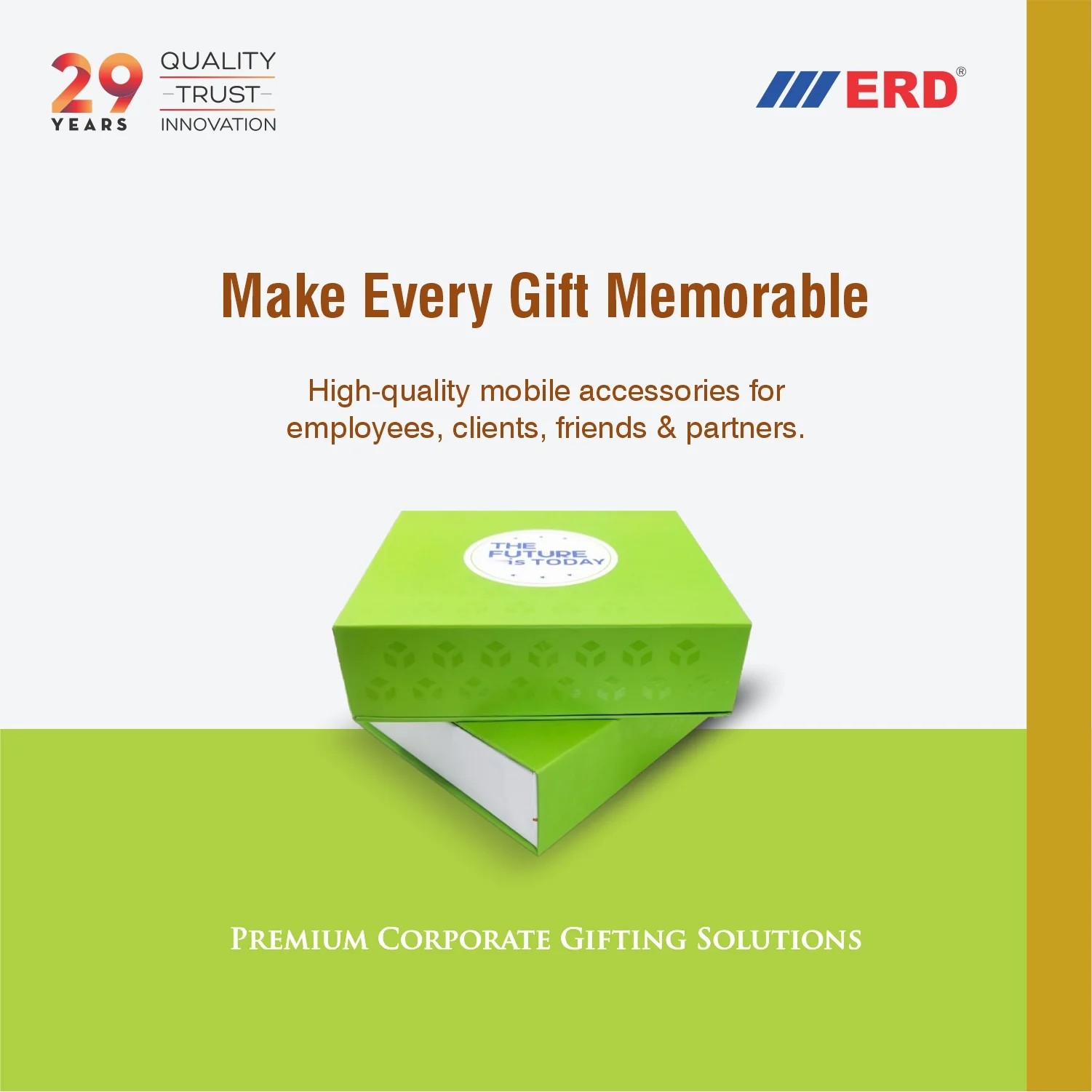 ERD Premium Corporate Gift Pack - GP-102 (10000mAh Power Bank  + 33W Charger + TWS + 65W USB-C Cable) - Image 7