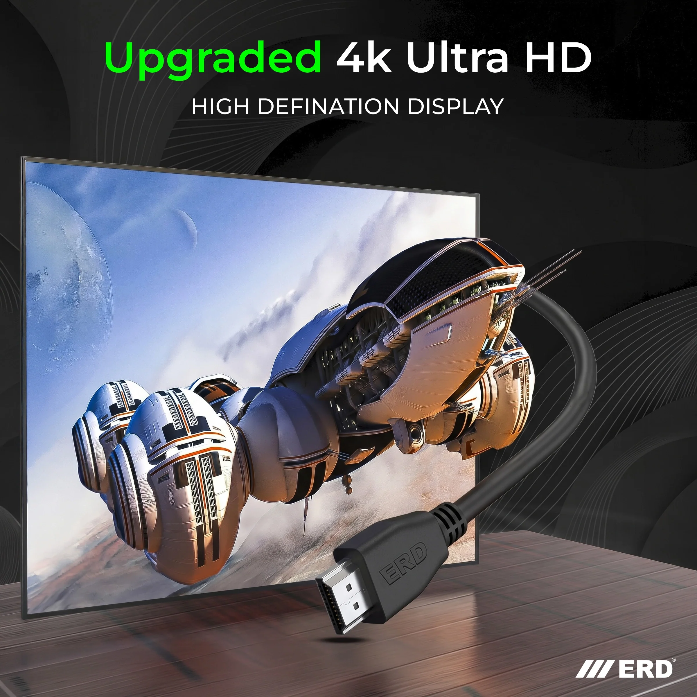 ERD HDMI CABLE HD-102 (1.5MTR) - Image 4