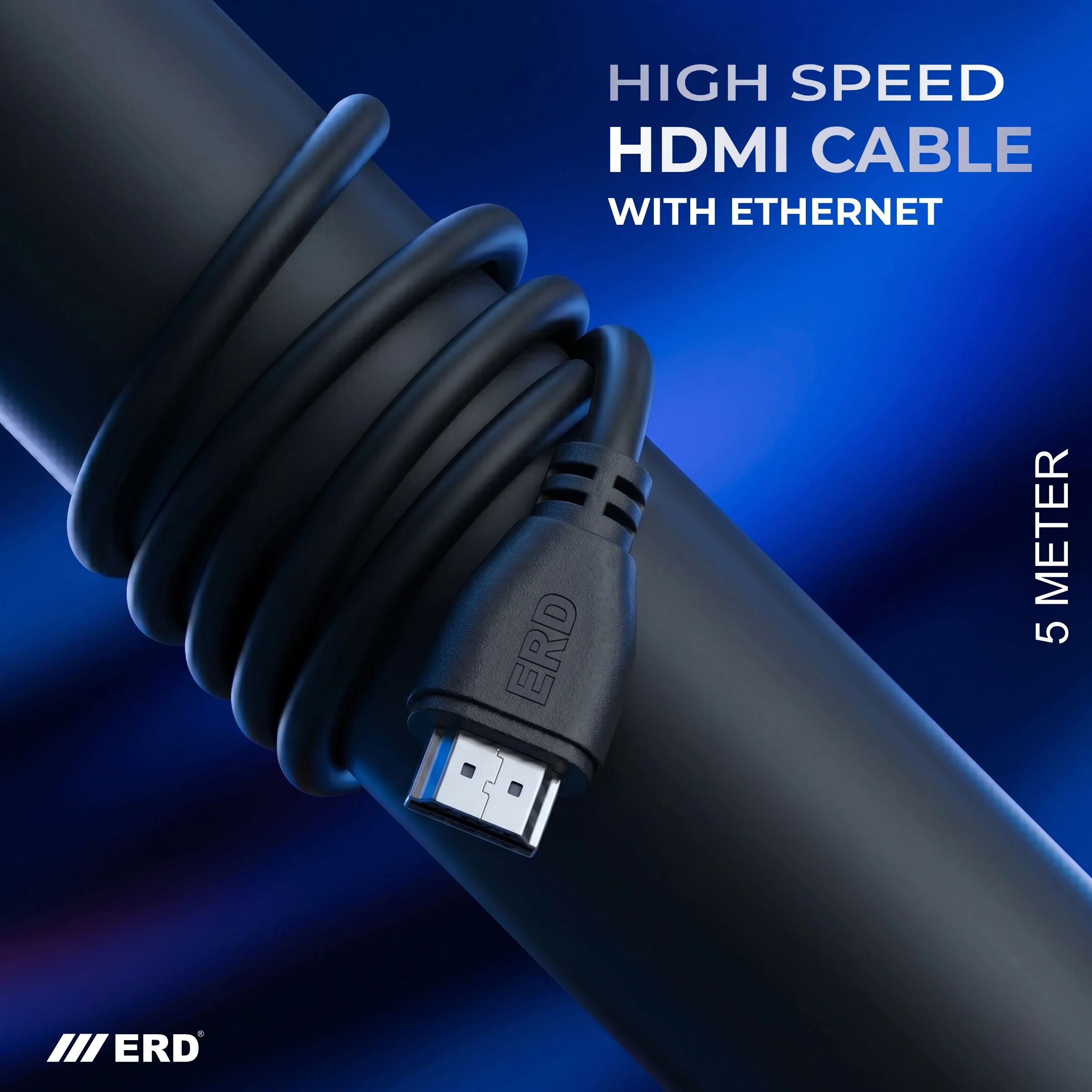 ERD HDMI CABLE HD-104 (5MTR) - Image 3