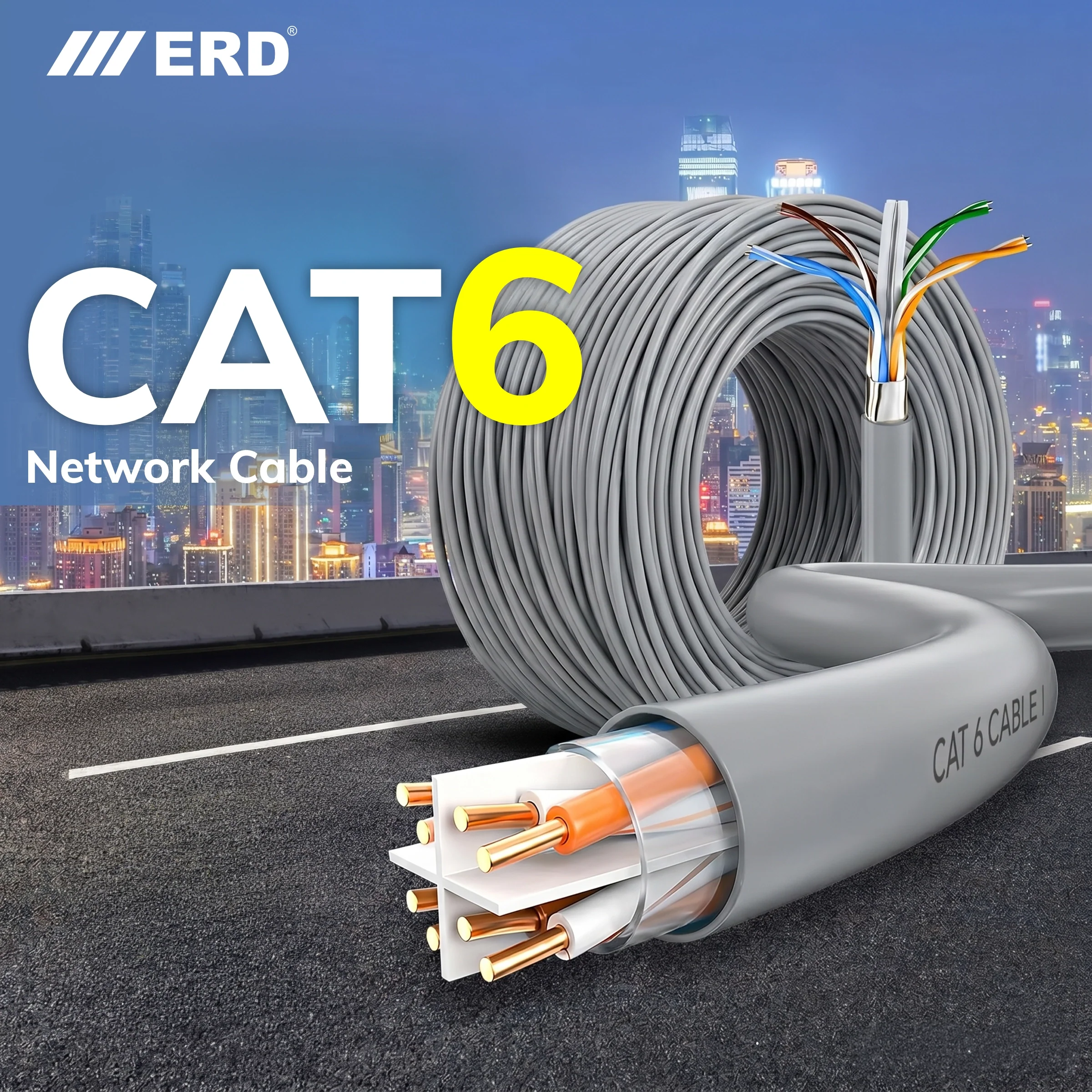 ERD LAN CABLE LC-090 GREY (90 MTR.) - Image 3