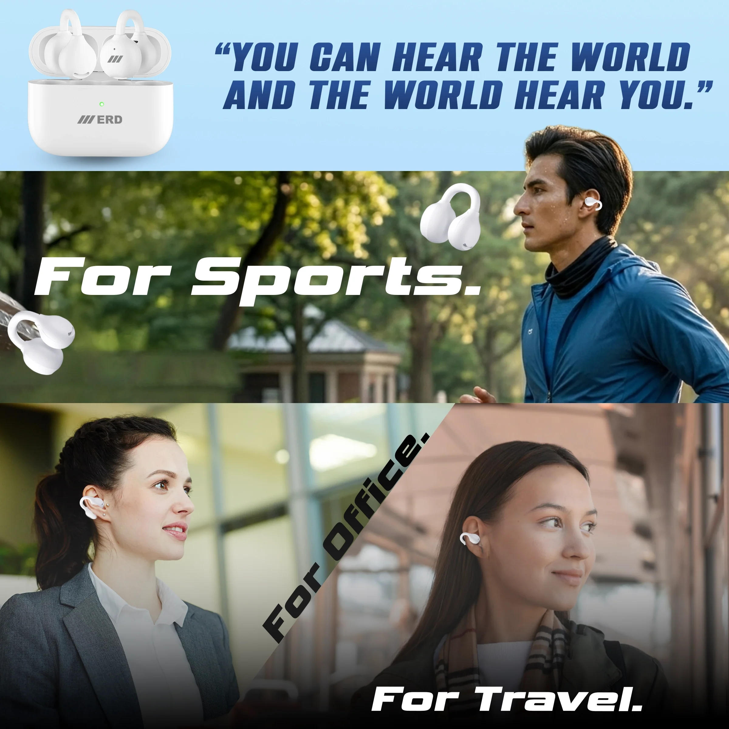 ERD OWS-100 Wireless Earbuds - Image 5