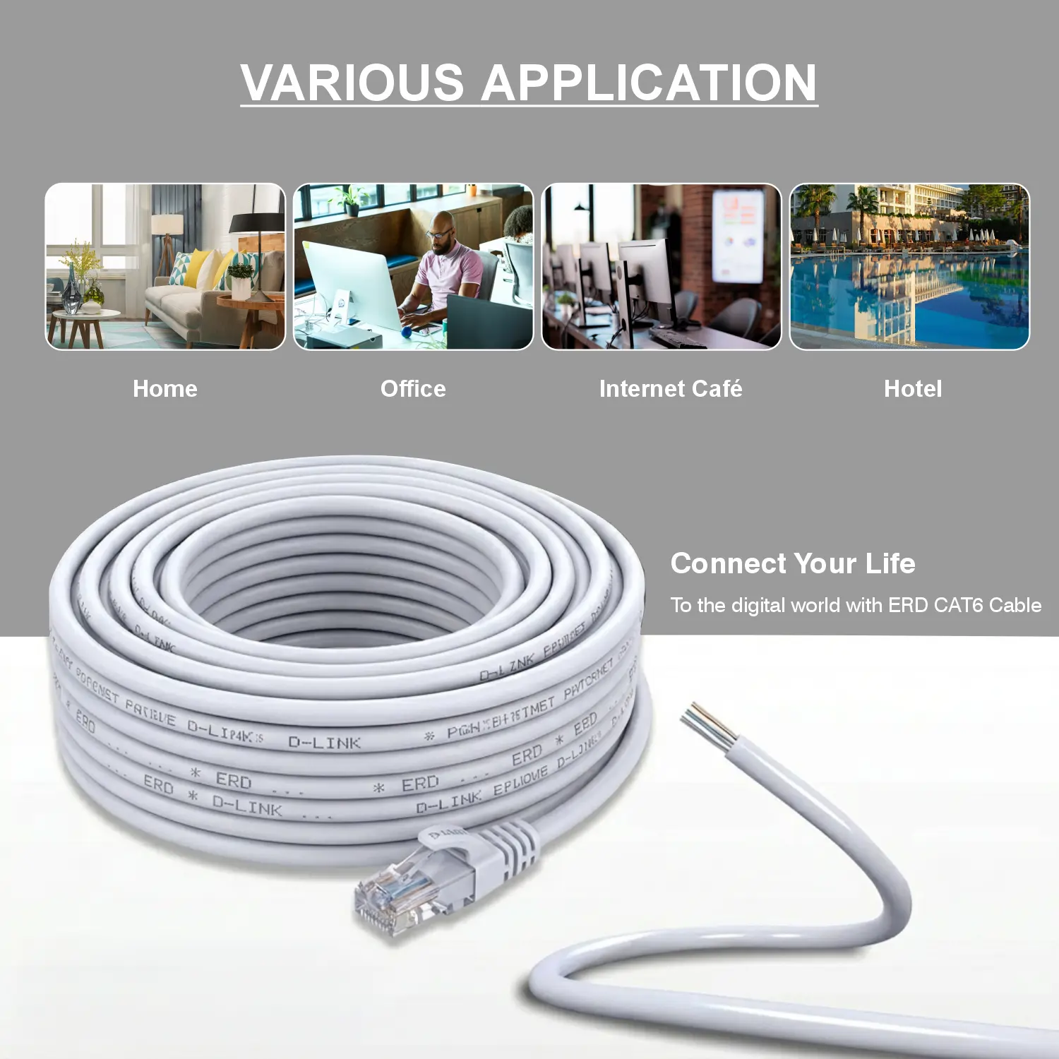 ERD PATCH CORD LC-101 (1 MTR) - Image 5