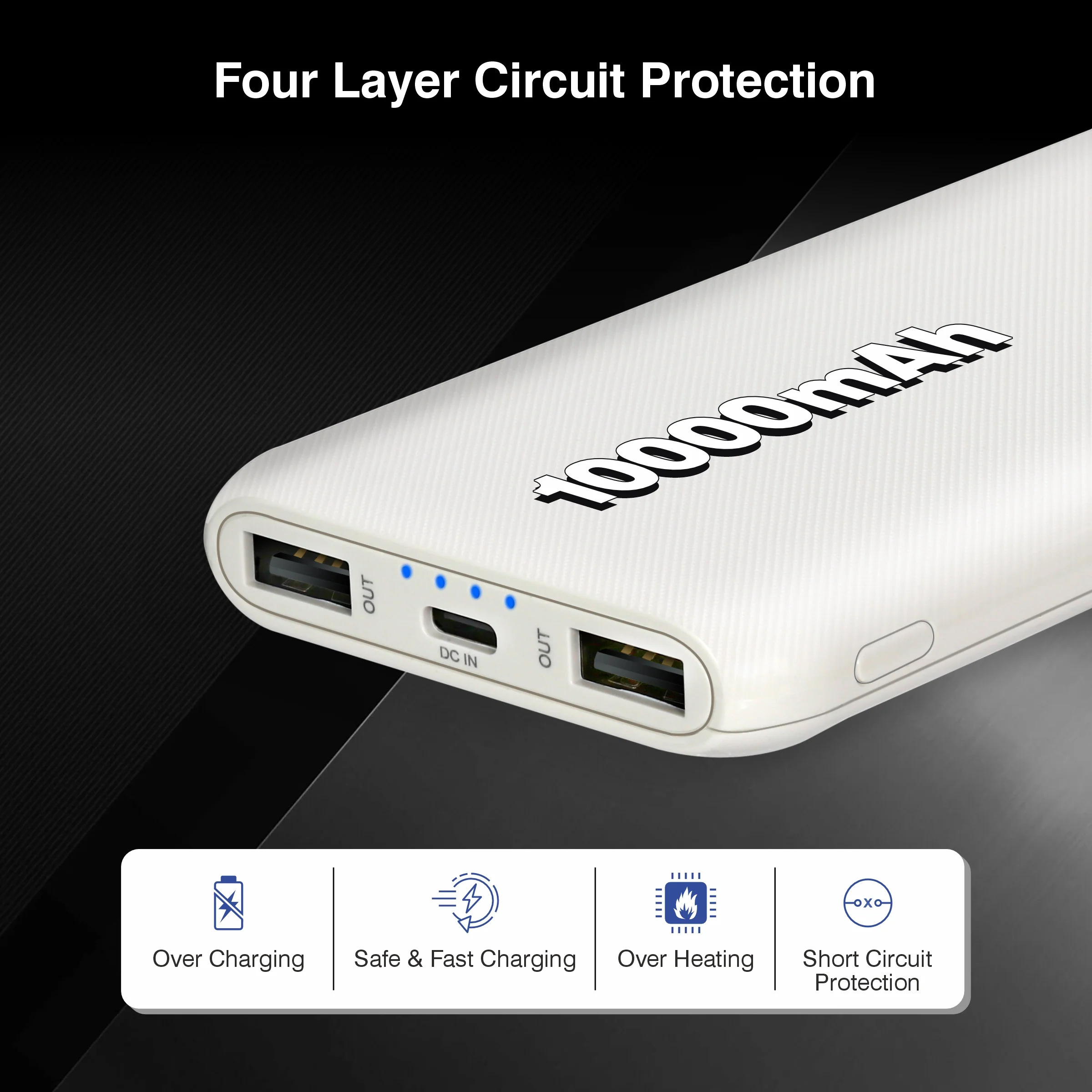 ERD PB-10KE Power Bank 10000 mAh (12W) - Image 6