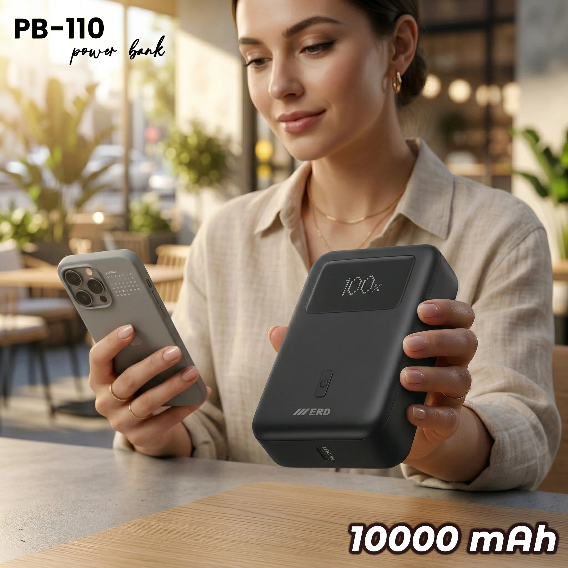 ERD PB-110 POWER BANK 10000mAh 25W - Image 3