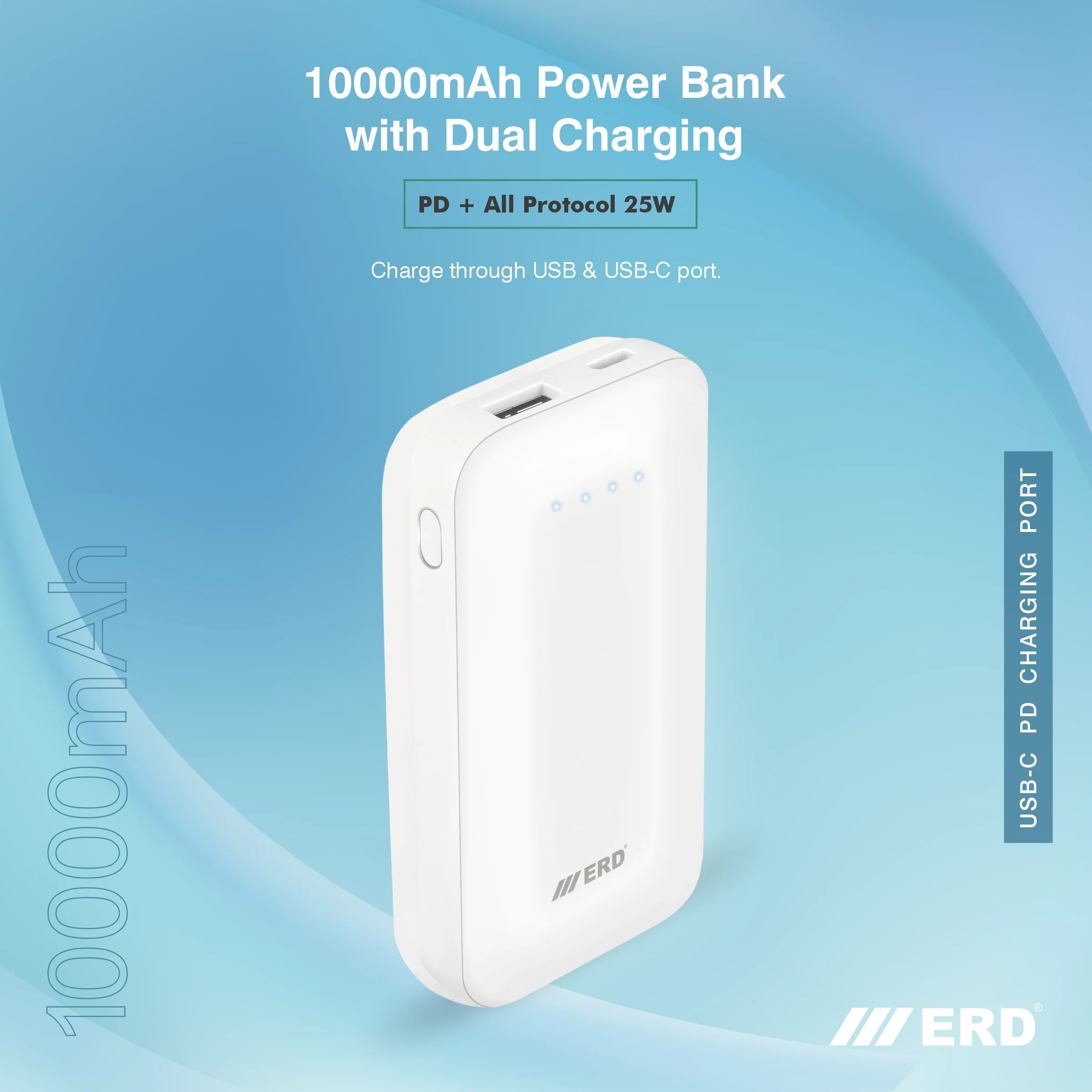 ERD PB-120 Power Bank 10000 mAh (25W) - Image 12