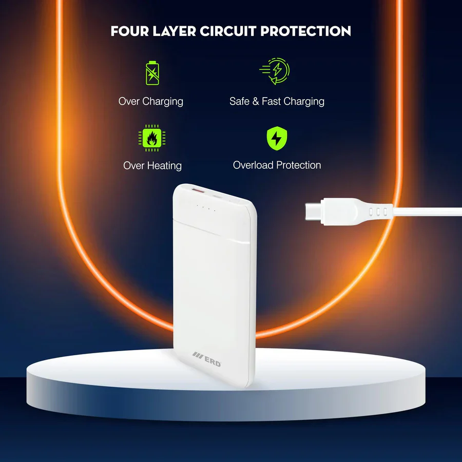 ERD PB-130 Power Bank 10000 mAh (25W) - Image 10