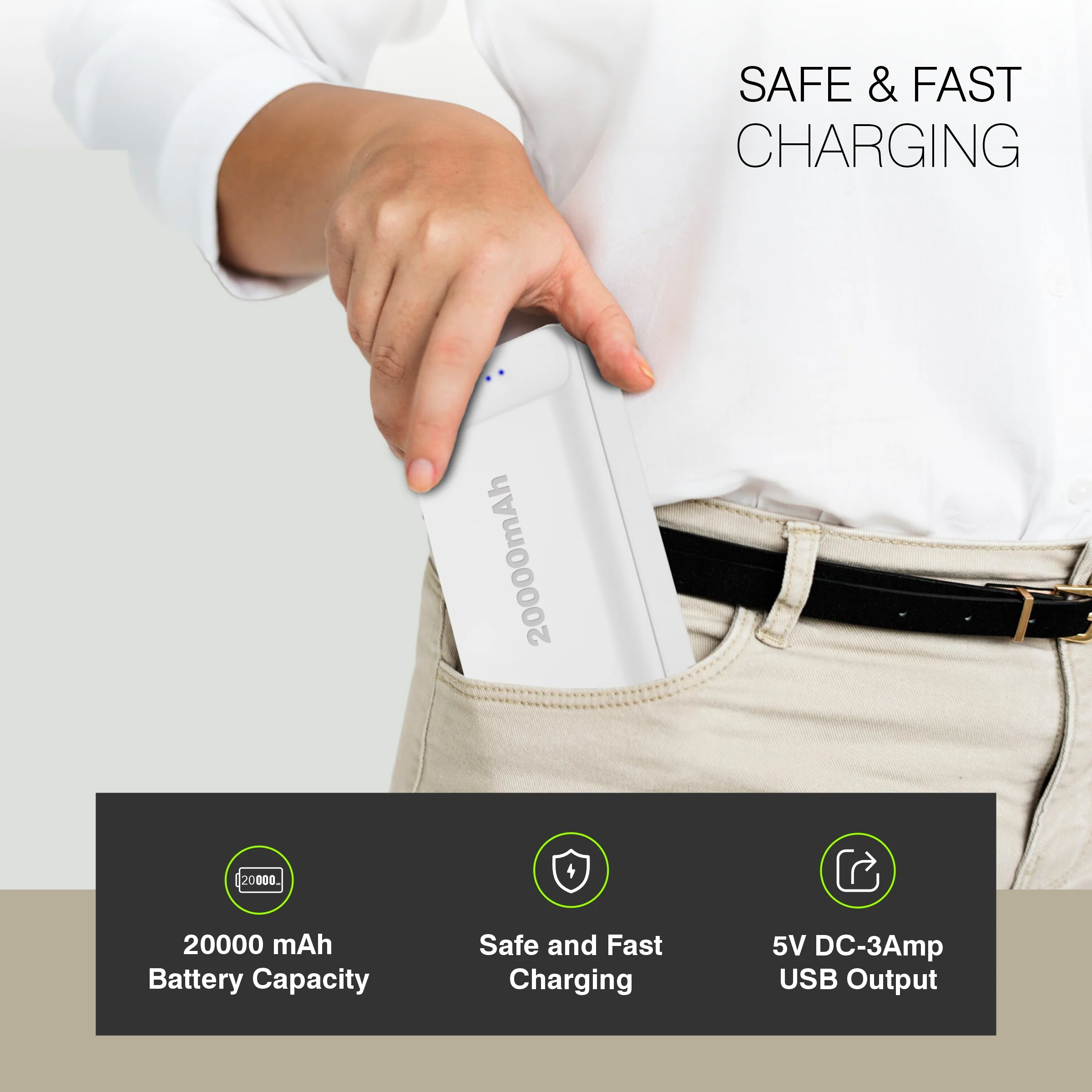 ERD PB-140 Power Bank 20000 mAh (25W) - Image 6
