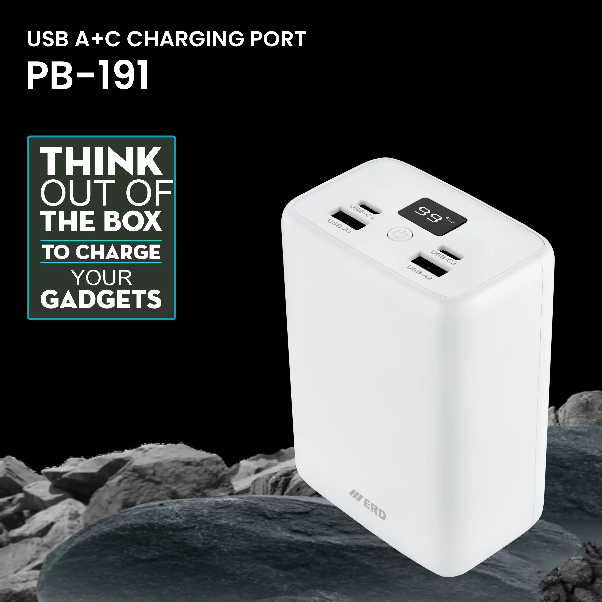 ERD PB-191 Power Bank 30000 mAh (25W) - Image 3