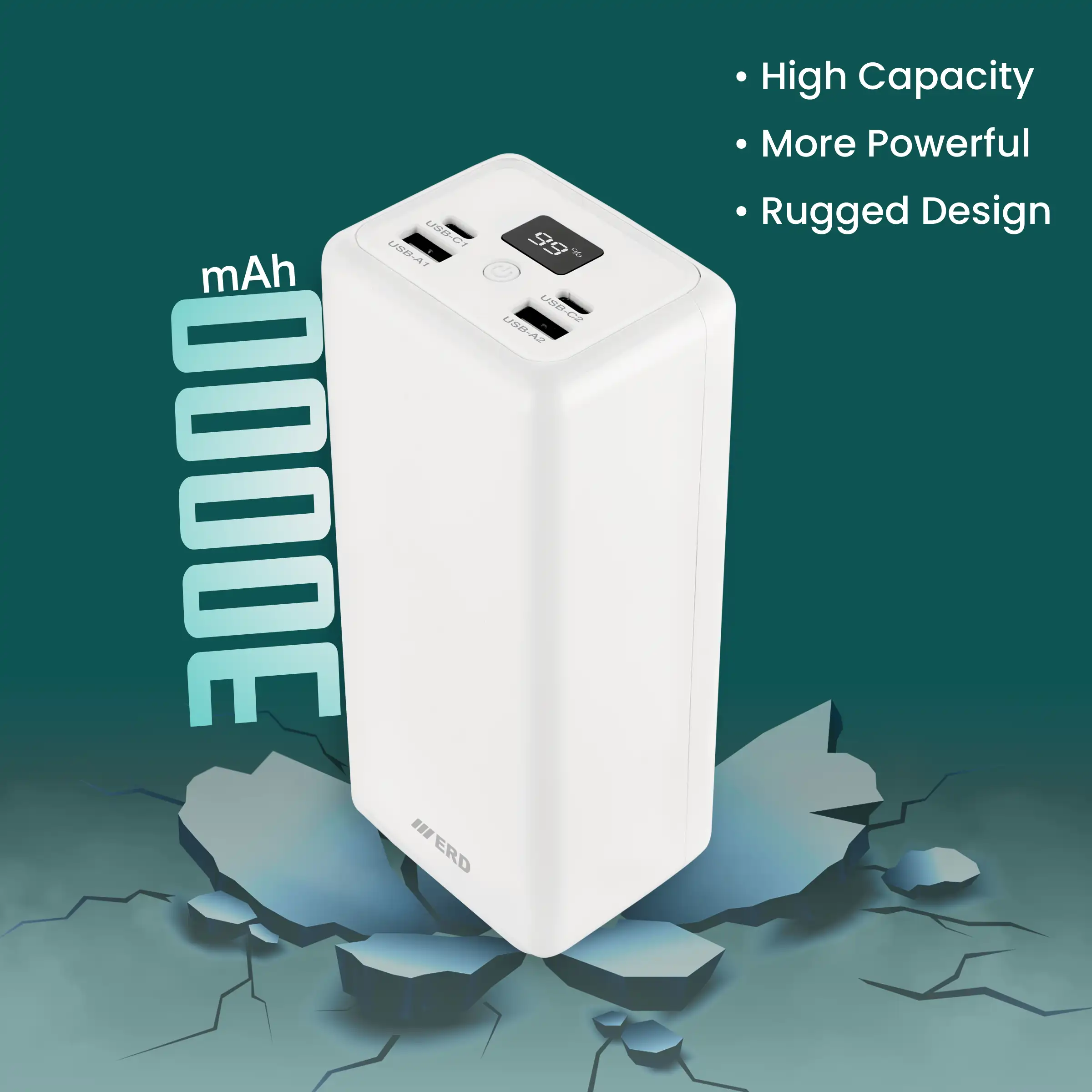 ERD PB-192 Power Bank 30000 mAh (25W) - Image 7