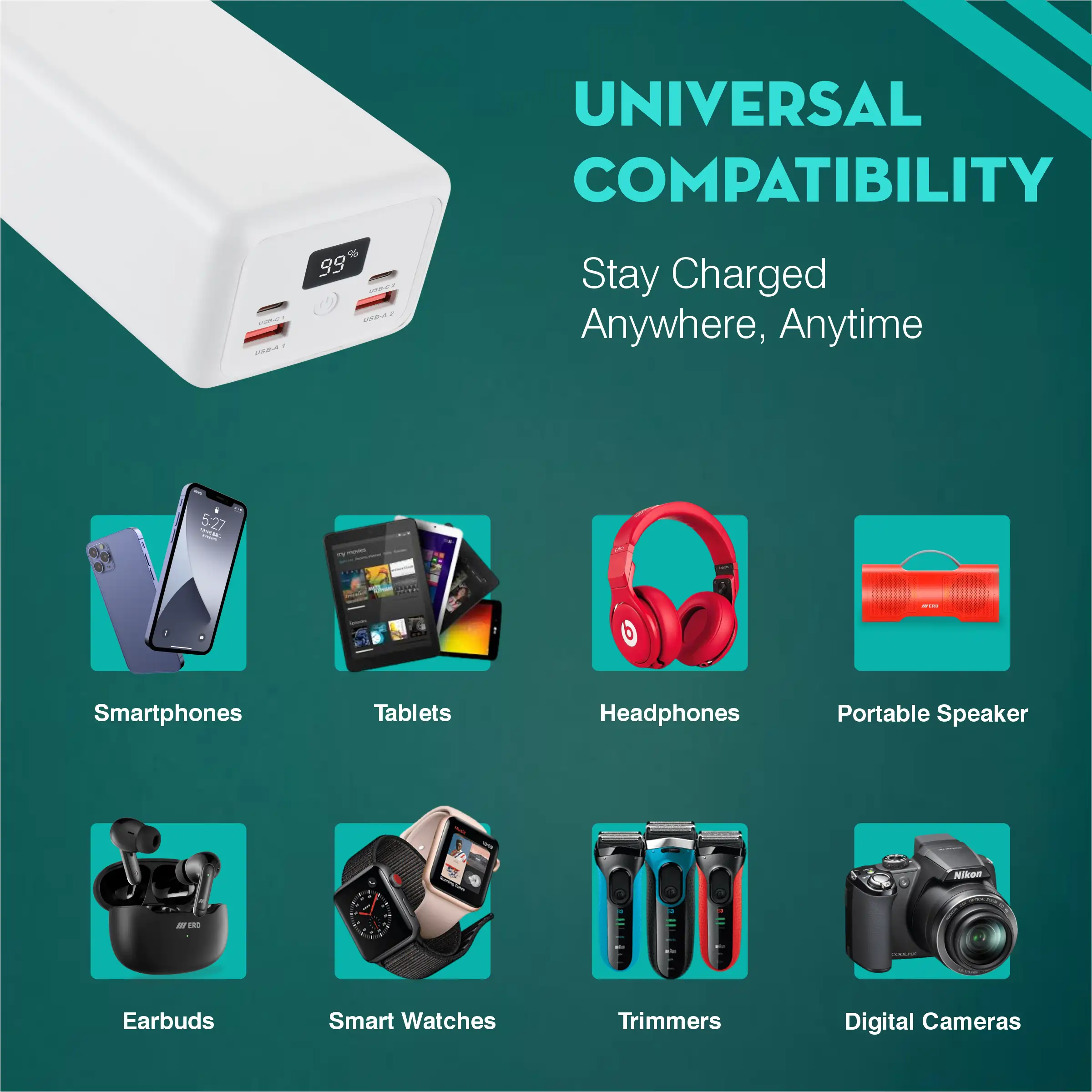 ERD PB-192 Power Bank 30000 mAh (25W) - Image 8