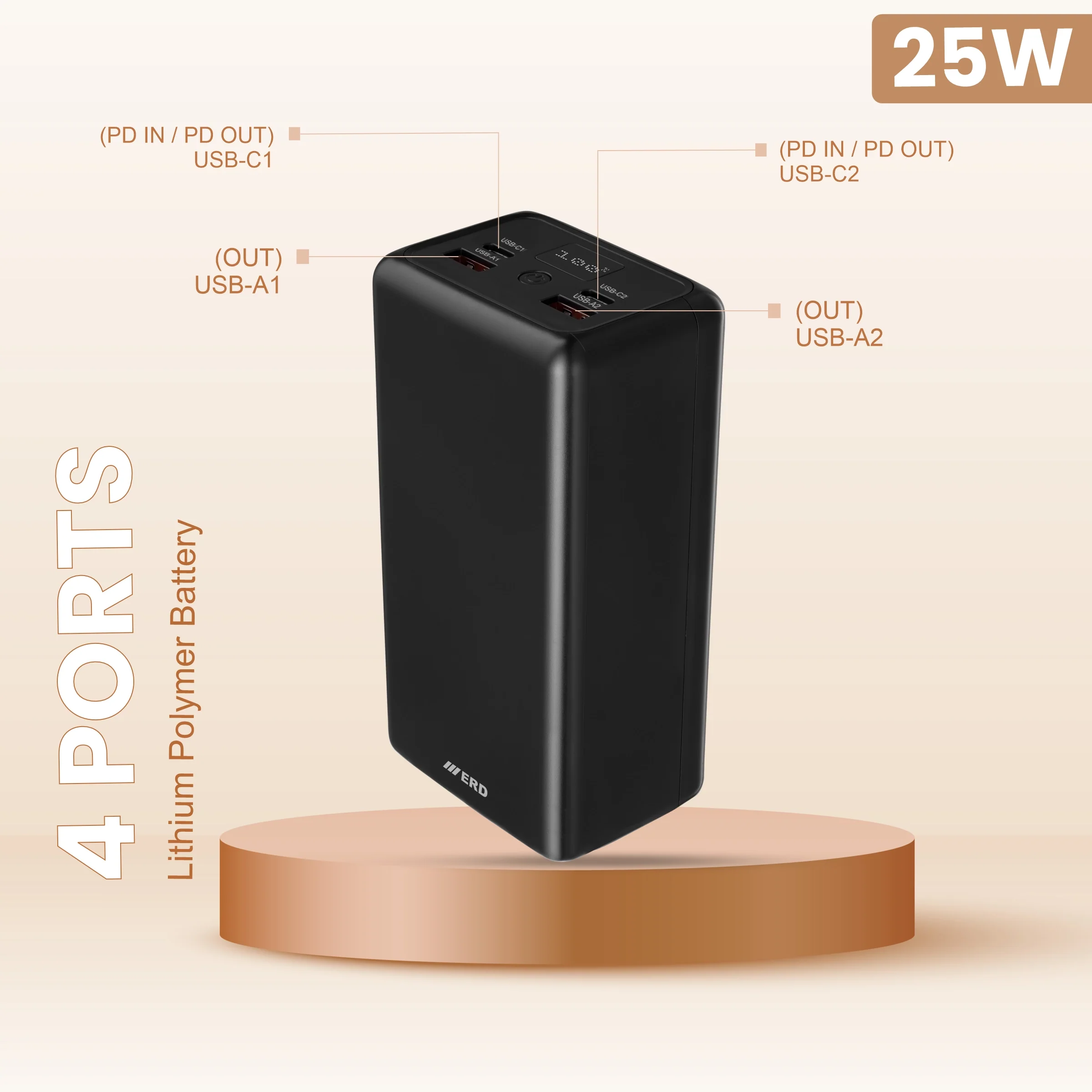 ERD PB-193 Power Bank 40000 mAh (25W) - Image 14