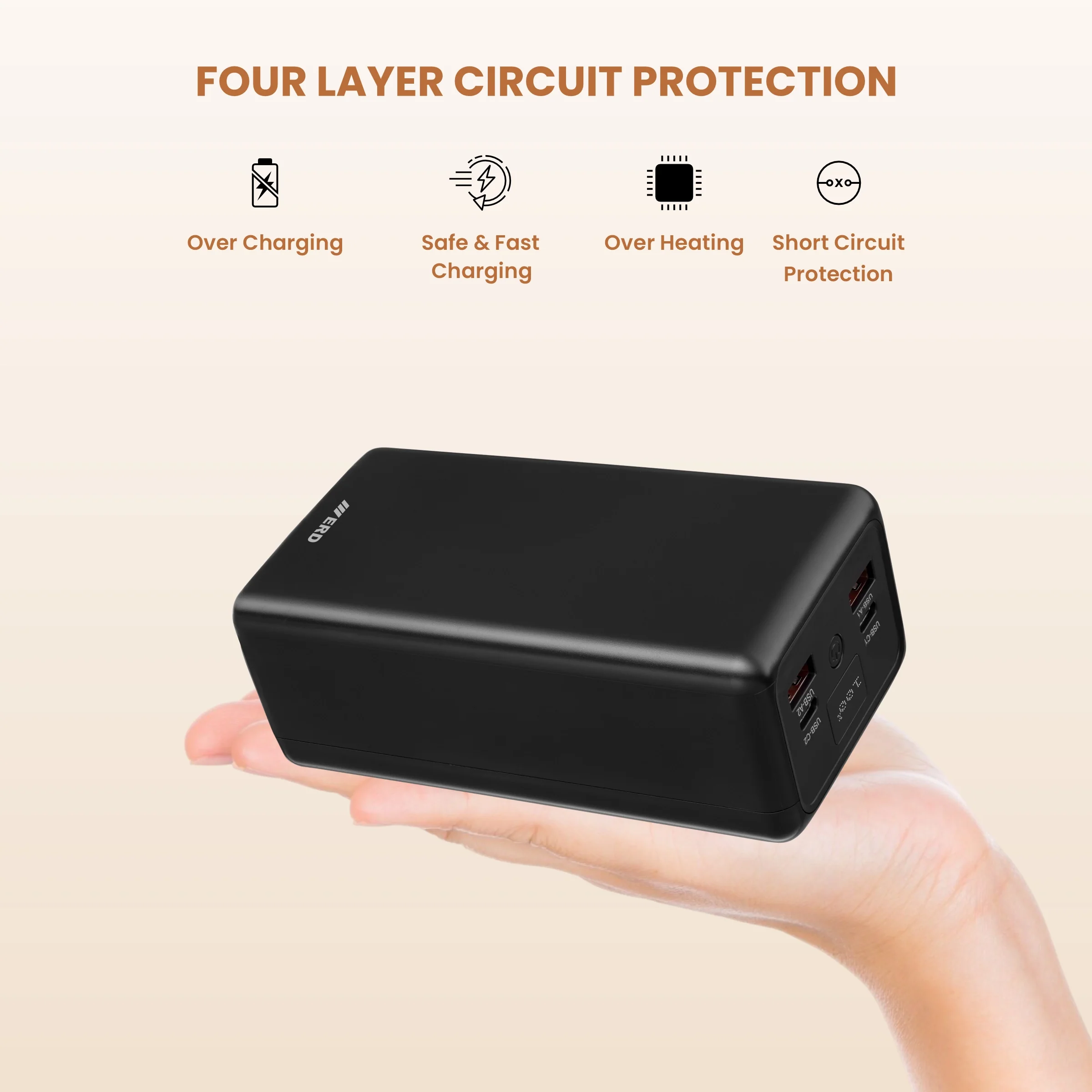 ERD PB-193 Power Bank 40000 mAh (25W) - Image 15