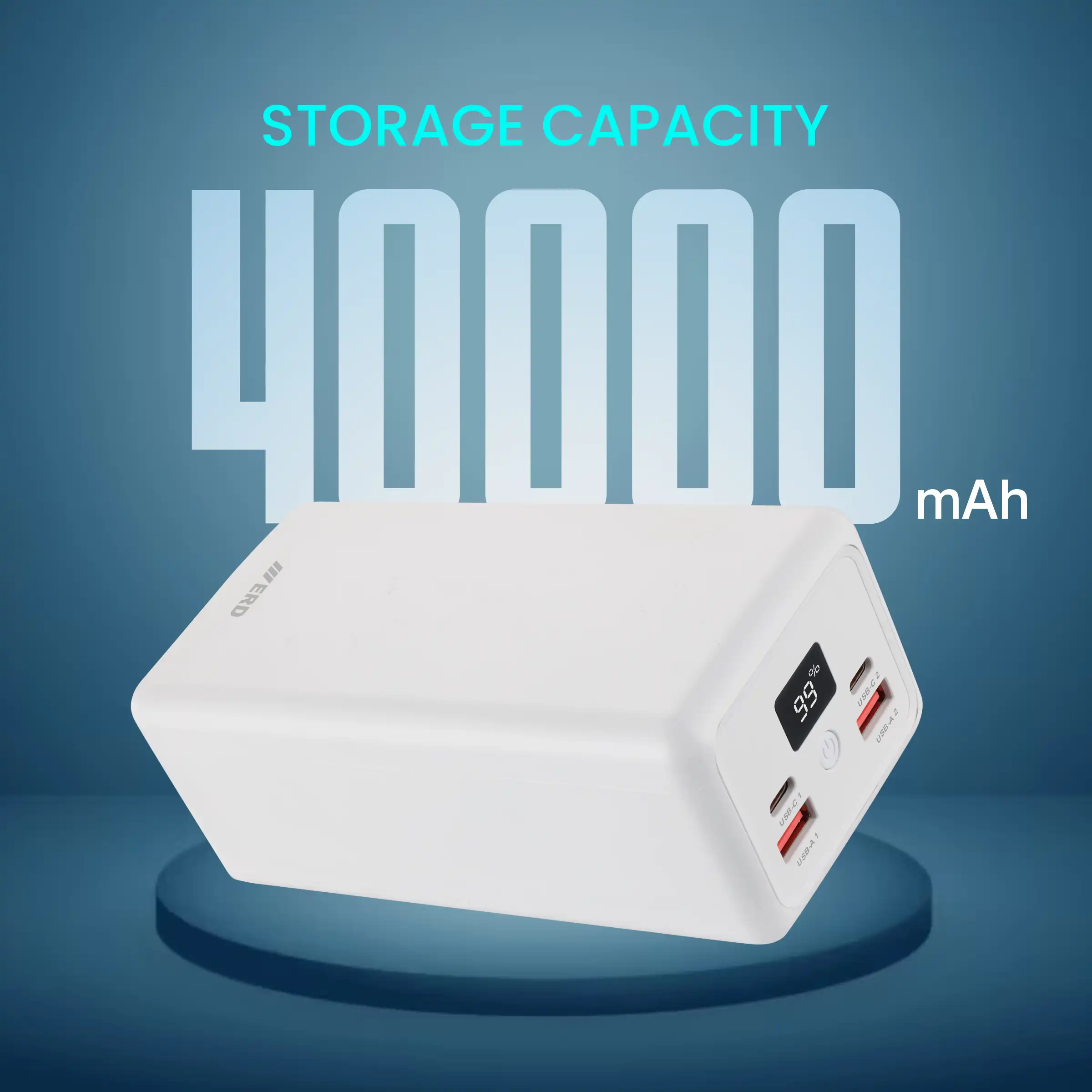 ERD PB-193 Power Bank 40000 mAh (25W) - Image 4