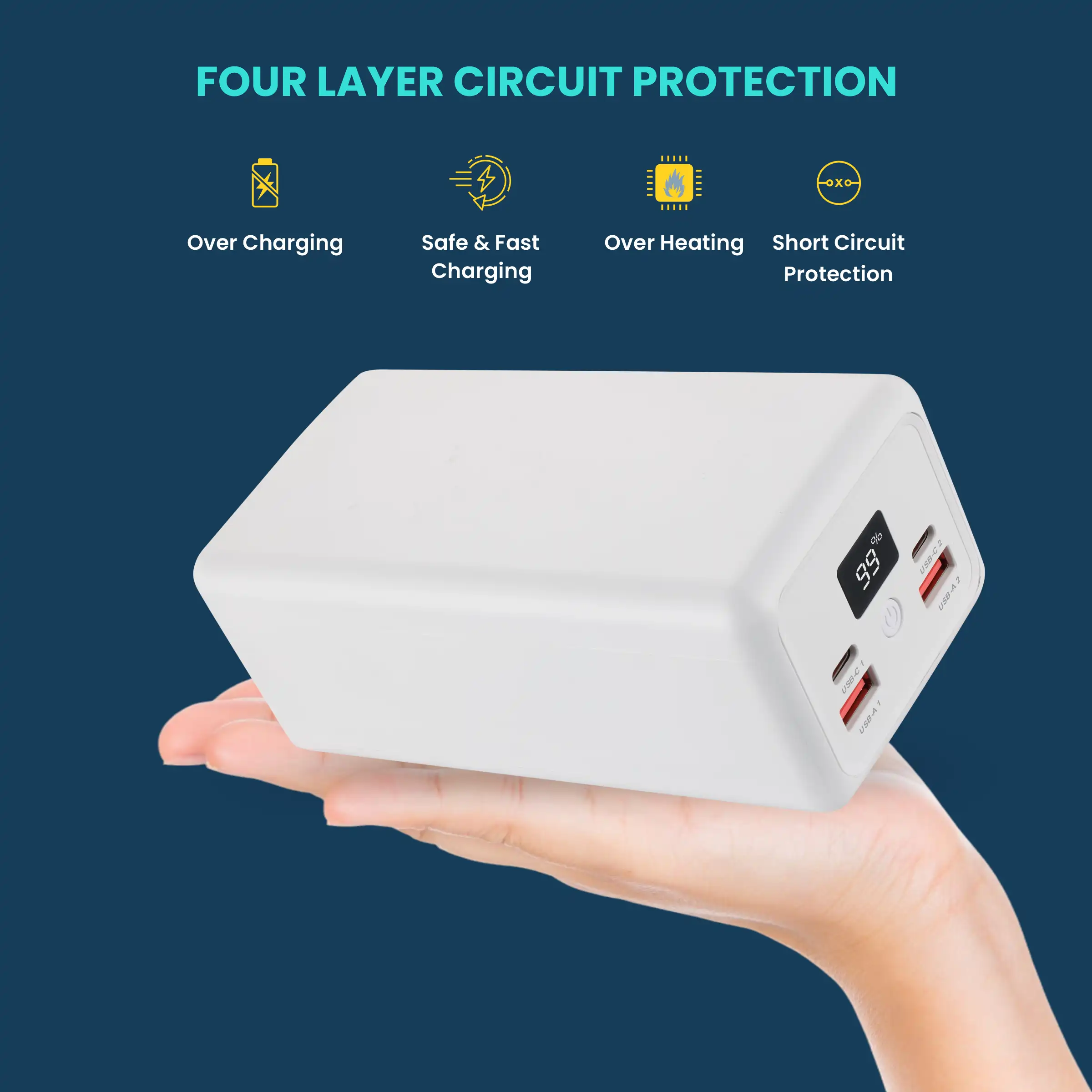 ERD PB-193 Power Bank 40000 mAh (25W) - Image 6