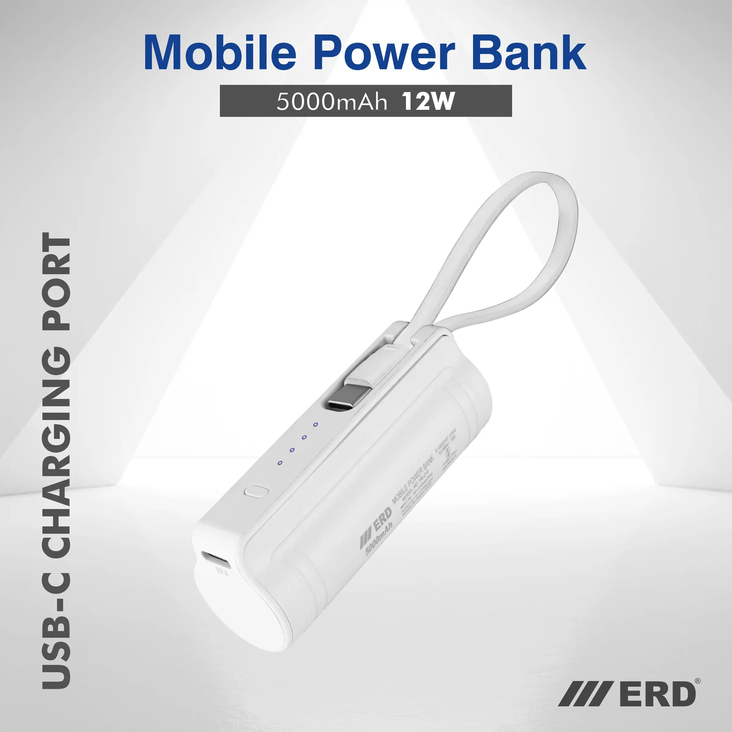 ERD PB-210 Power Bank 5000 mAh (12W) - Image 13