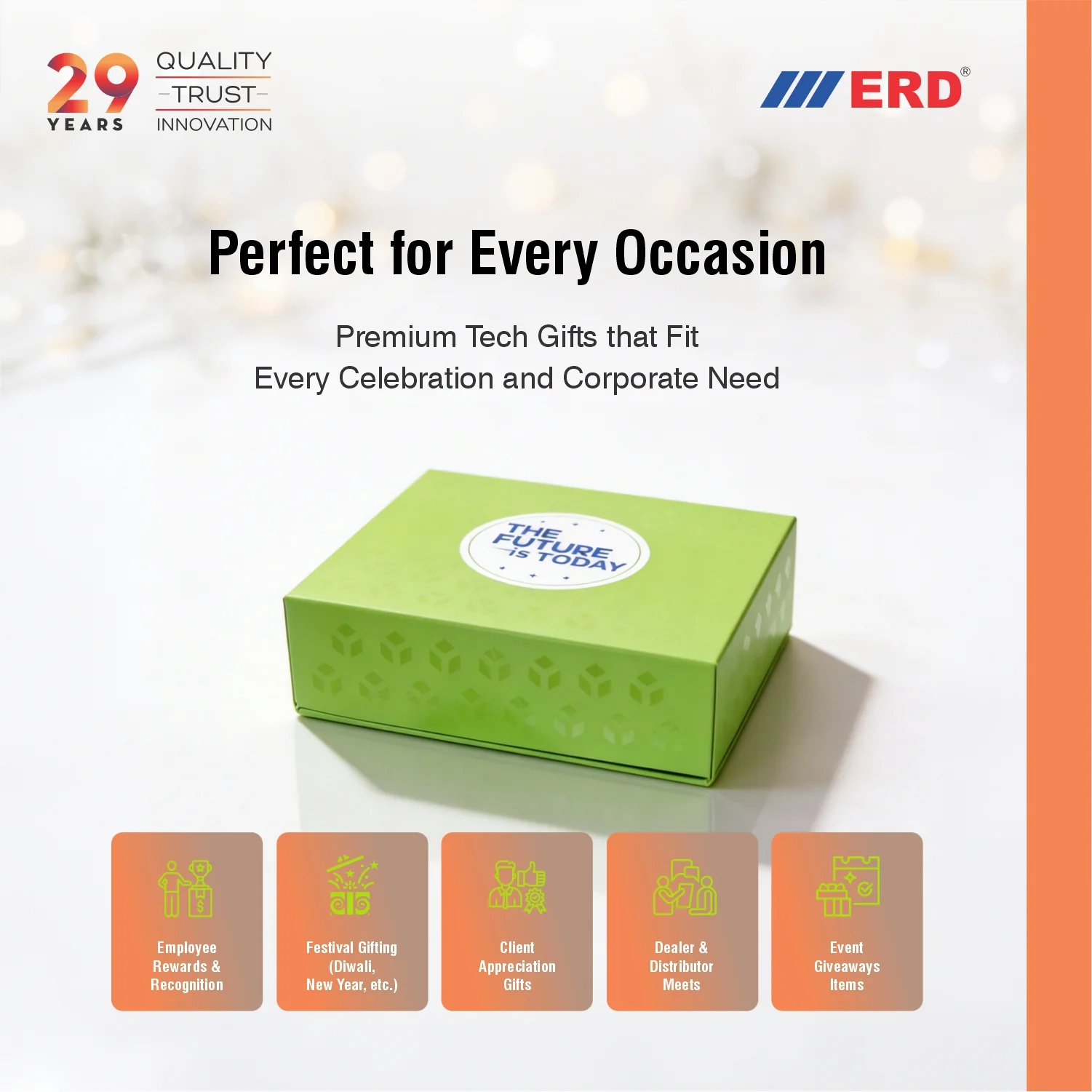 ERD Premium Corporate Gift Pack – GP 101 (10000mAh Power Bank + 45W GaN Charger + 65W USB-C Cable) - Image 5