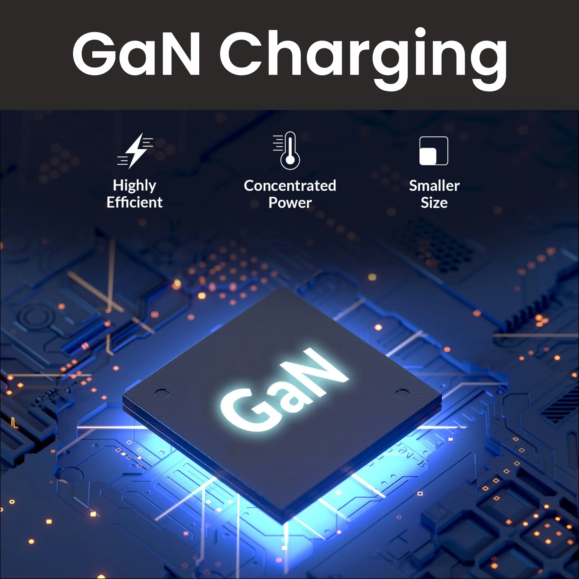 ERD TC-146 USB-A/C GaN Charger With USB-C TO C Data Cable, 65W - Image 6