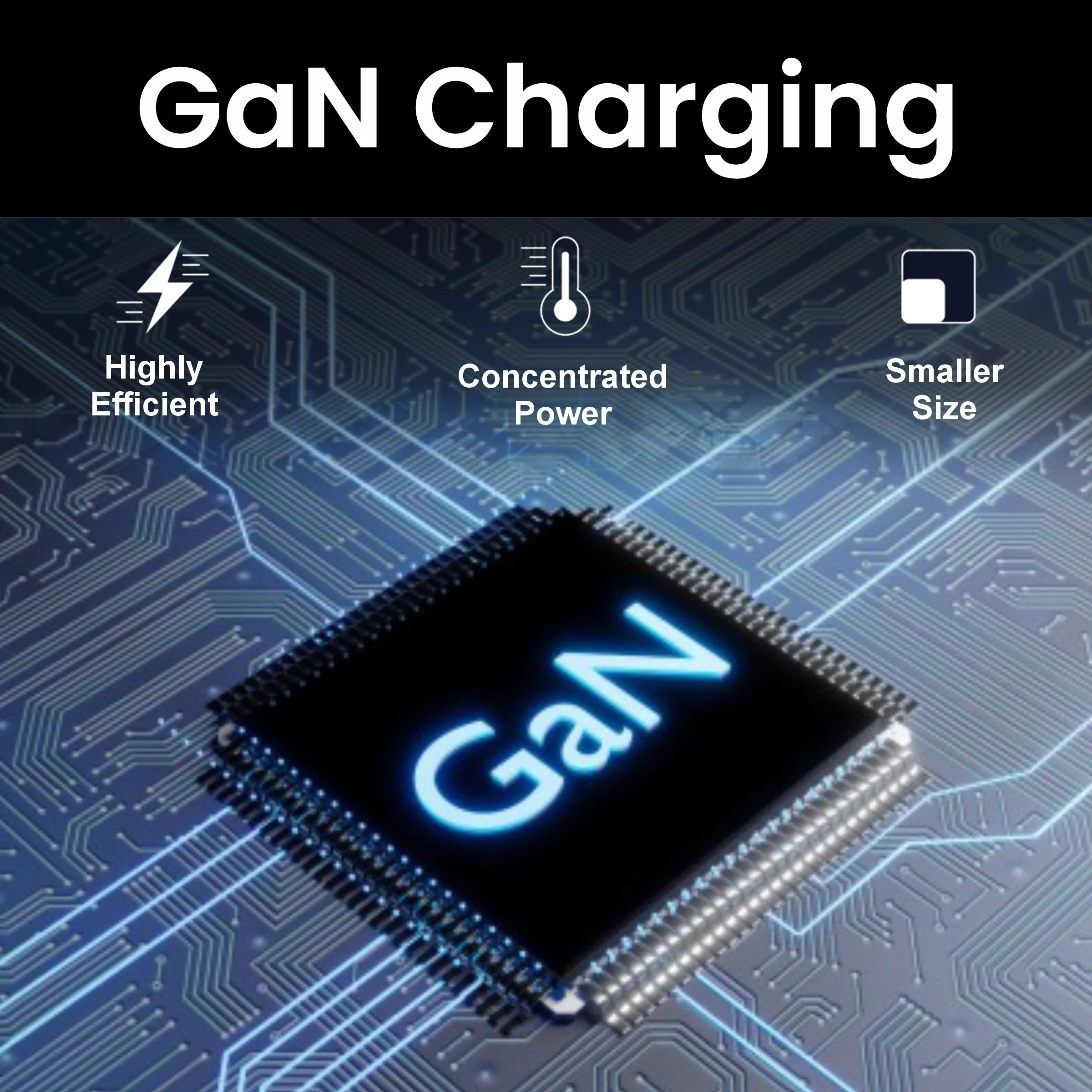 ERD TC-163 USB-A GaN Charger With USB-C Data Cable, 66W - Image 7