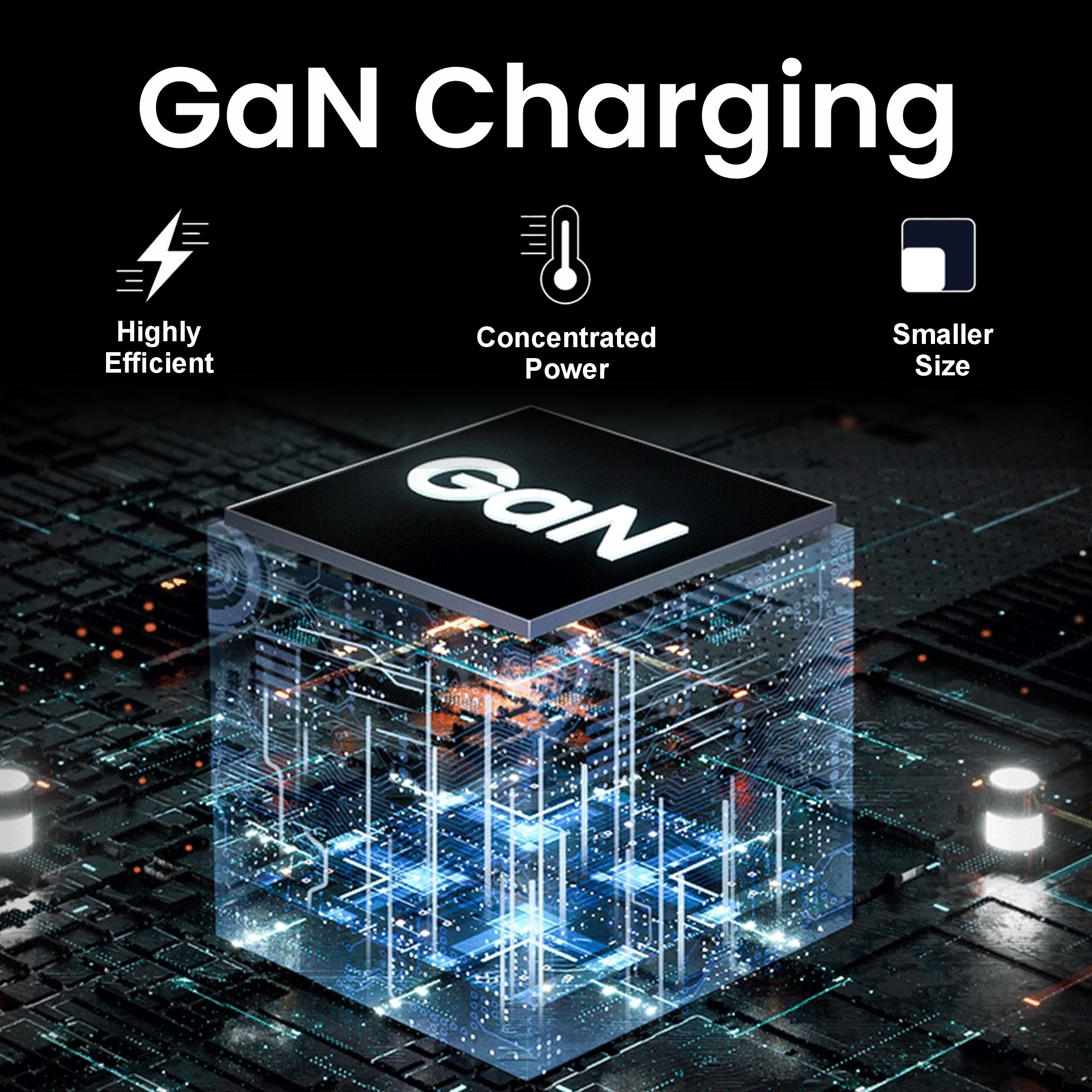 ERD TC-164 USB-A GaN Charger With USB-C Data Cable, 67W - Image 7