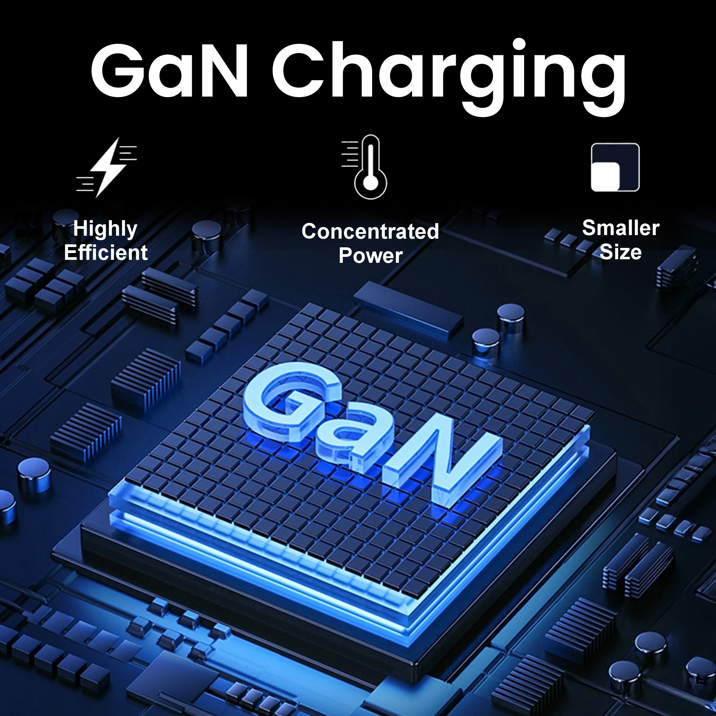 ERD TC-165 USB-A GaN Charger With USB-C Data Cable, 68W - Image 7