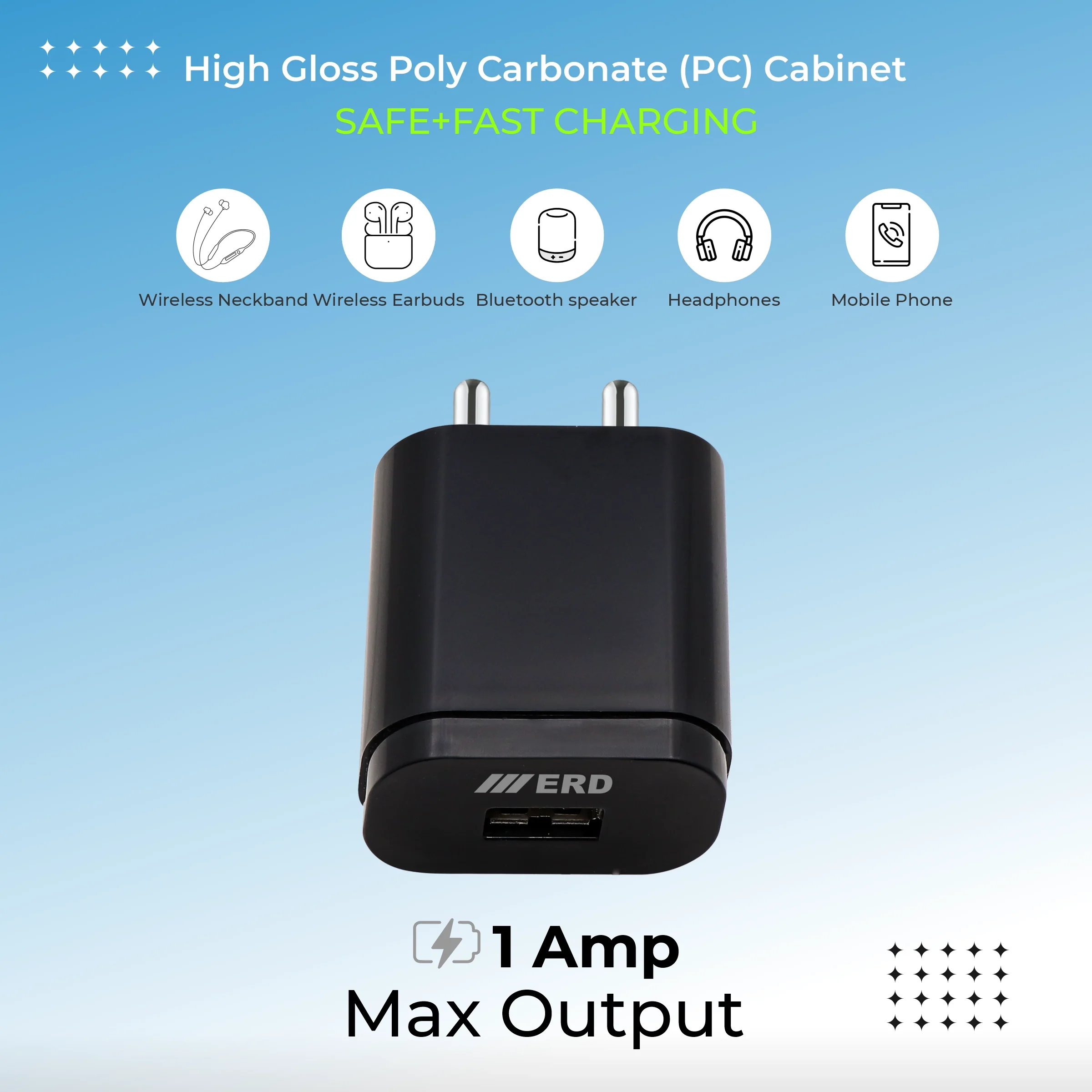 ERD TC-201 USB-A Charger, 5W - Image 12