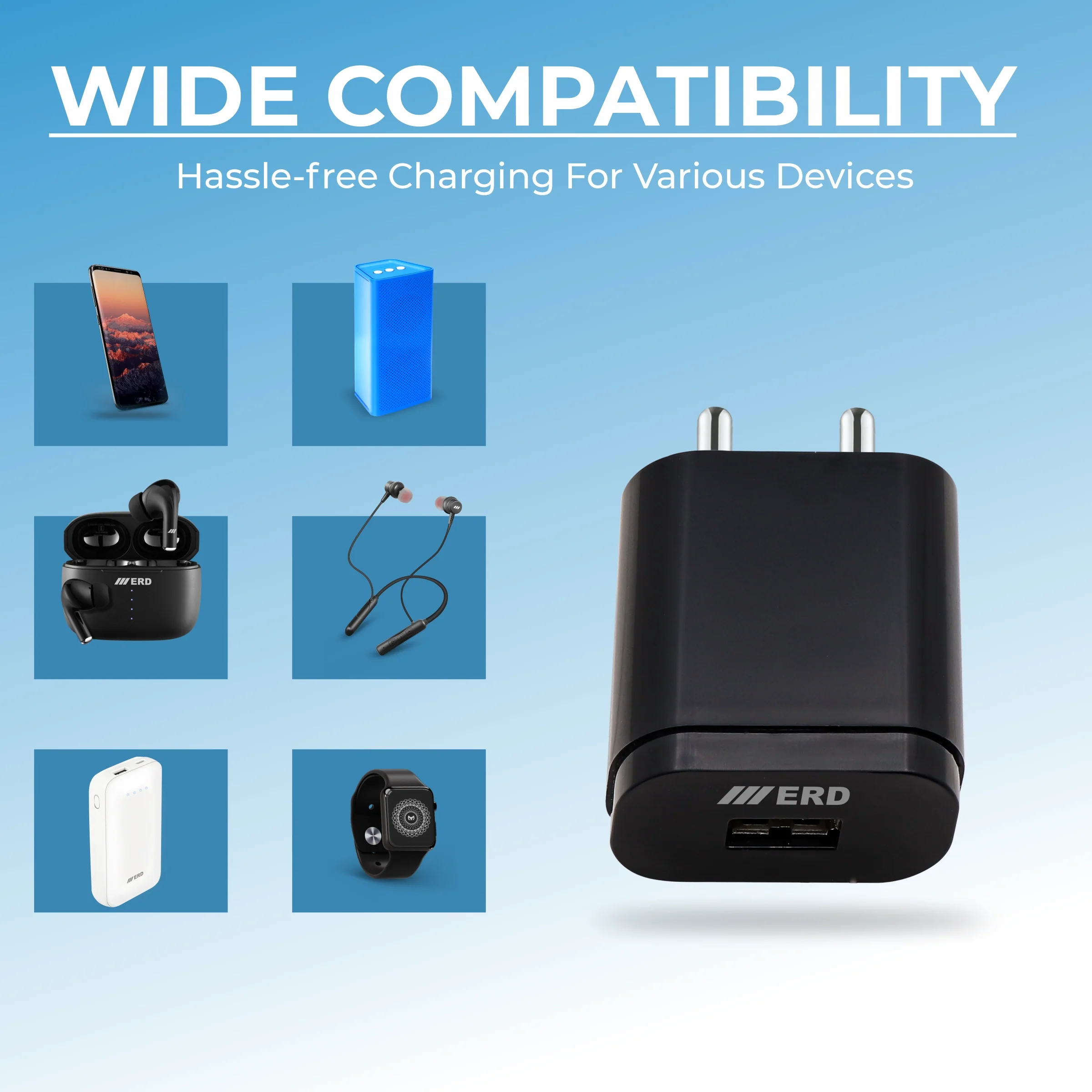 ERD TC-201 USB-A Charger, 5W - Image 14