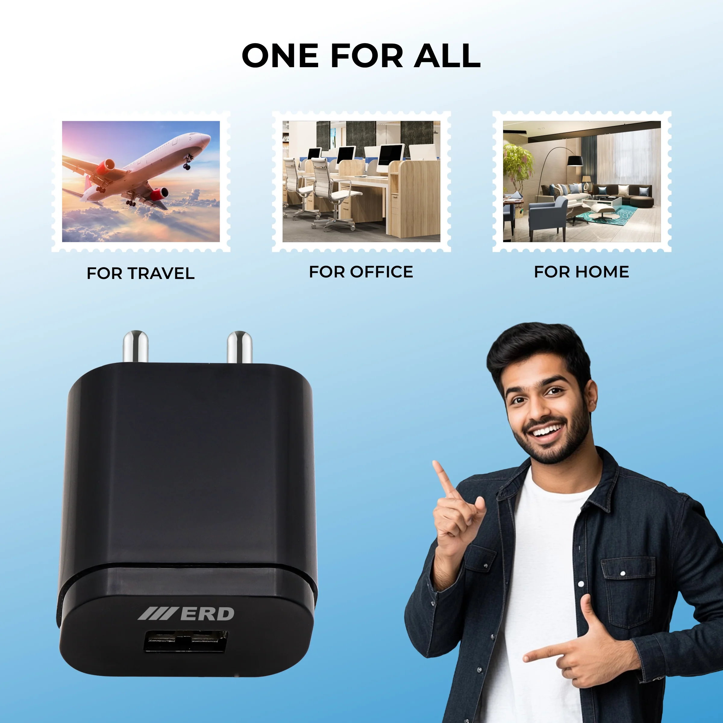 ERD TC-201 USB-A Charger, 5W - Image 15