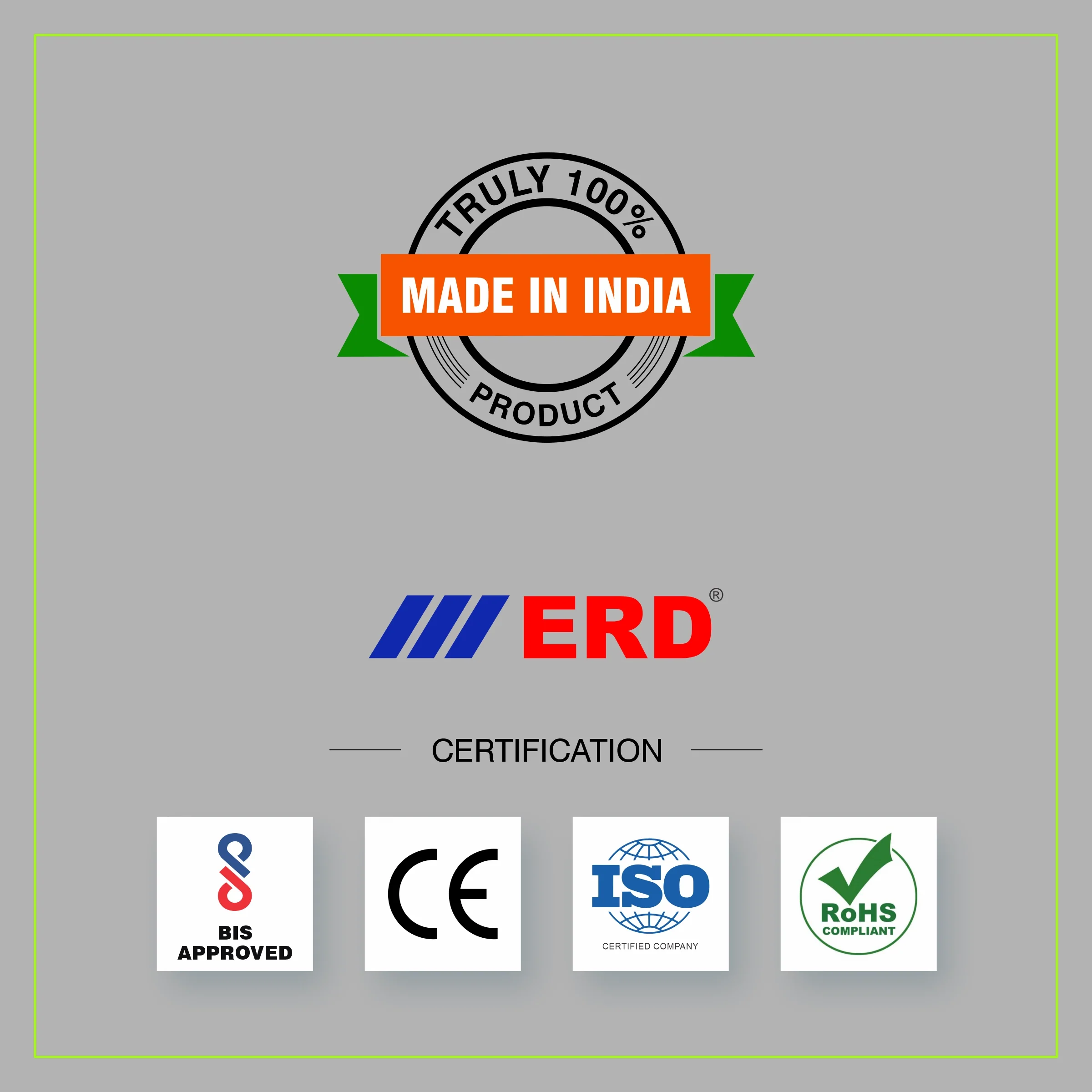 ERD TC-202 USB-A Charger With Micro Data Cable, 10W - Image 7