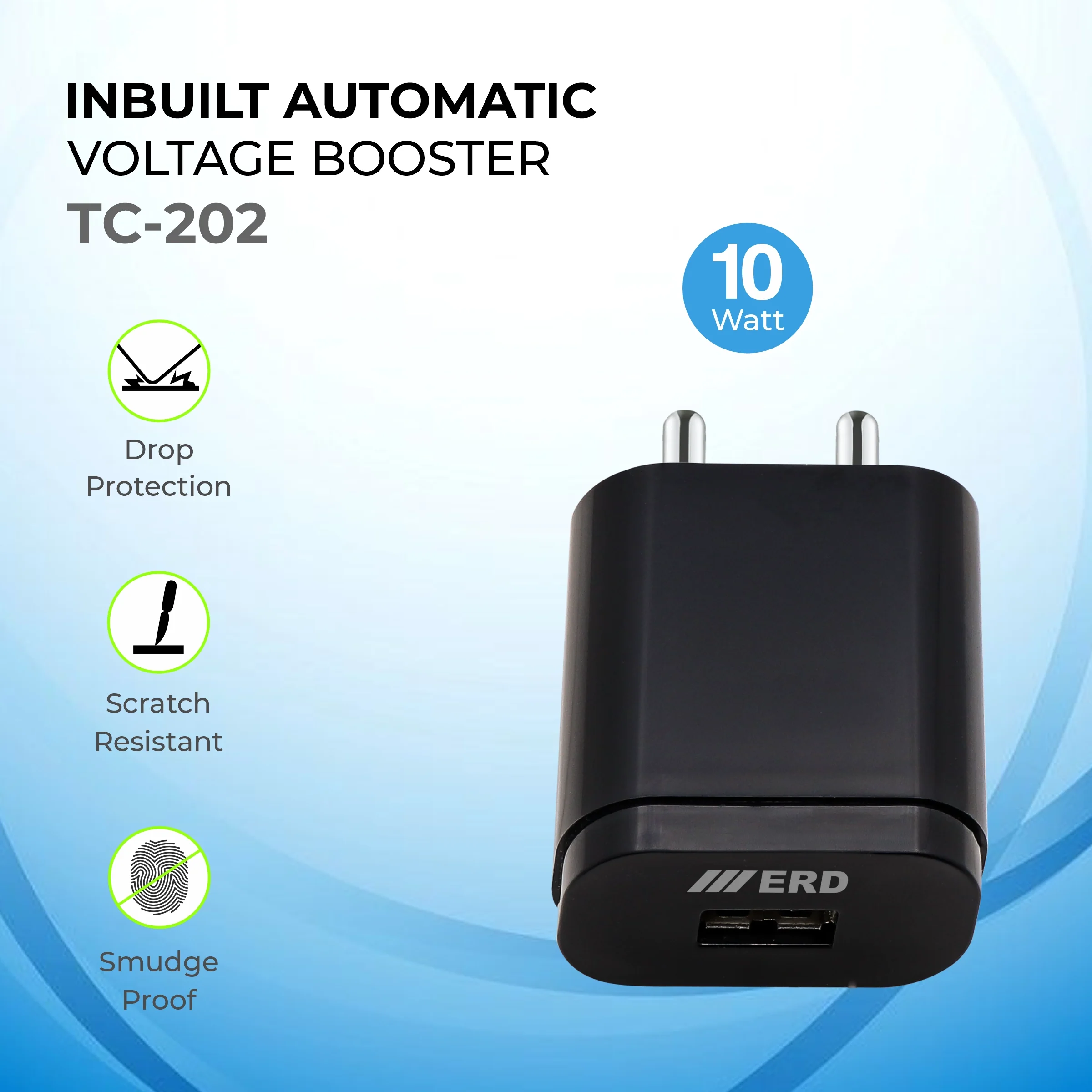ERD TC-202 USB-A Charger, 10W - Image 11
