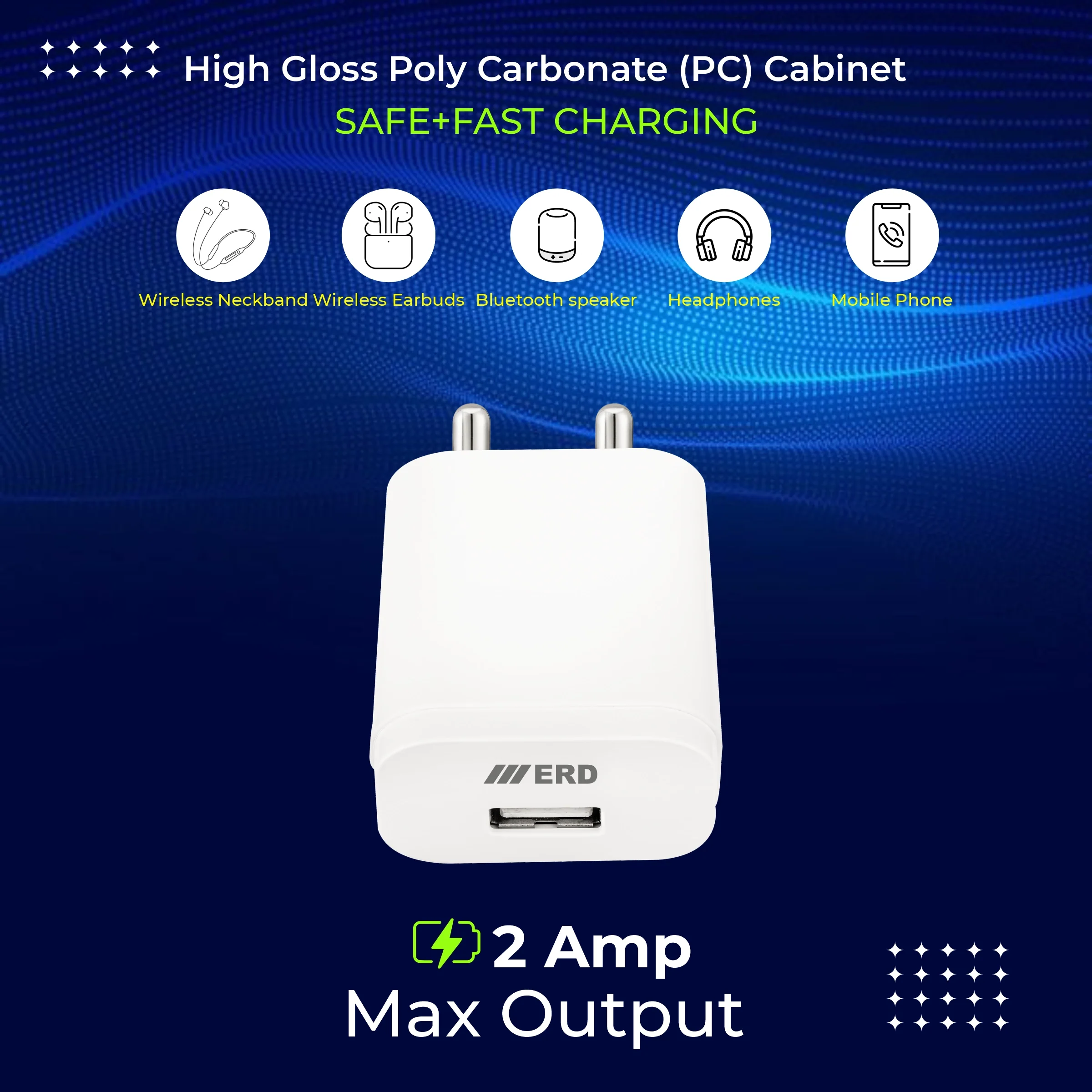 ERD TC-202 USB-A Charger, 10W - Image 4