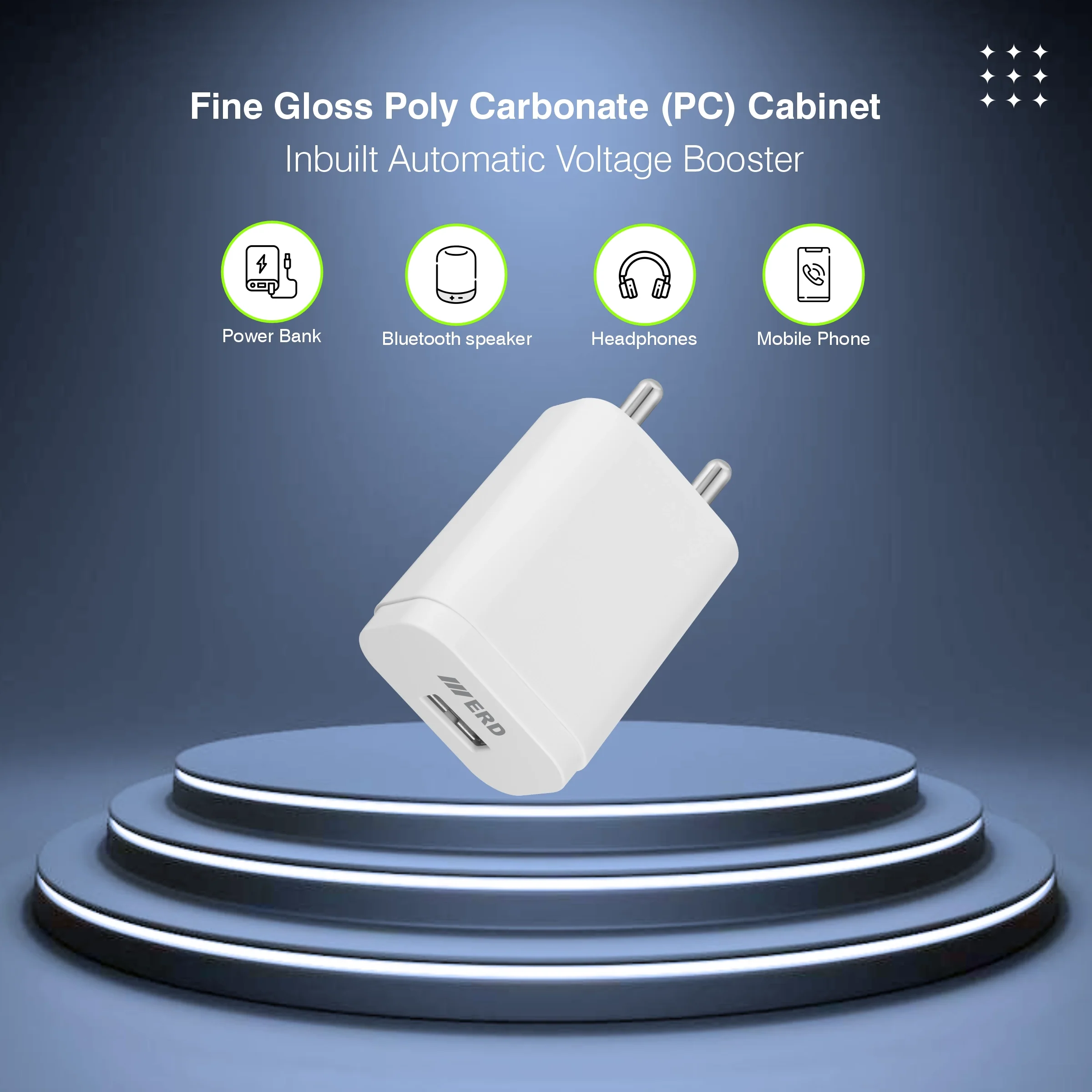ERD TC-204 USB-A Charger With Micro Data Cable, 15W - Image 5