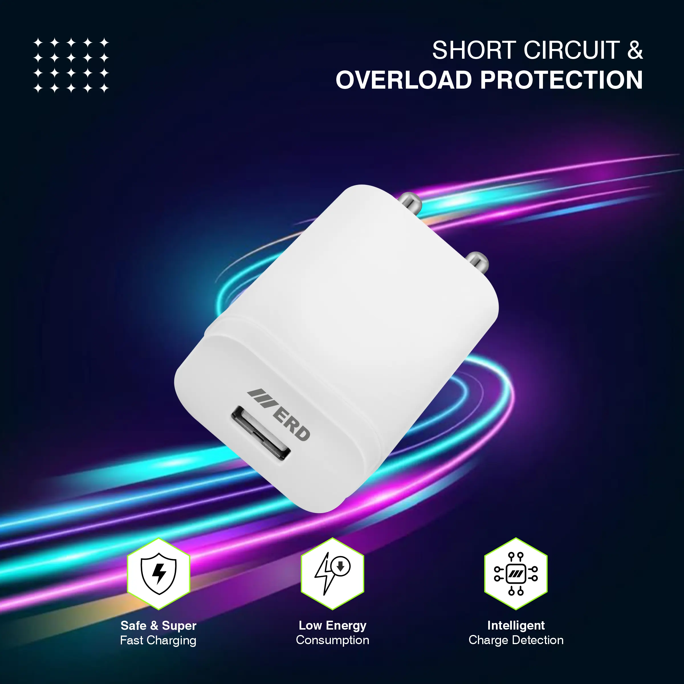 ERD TC-204 USB-A Charger, 15W - Image 3