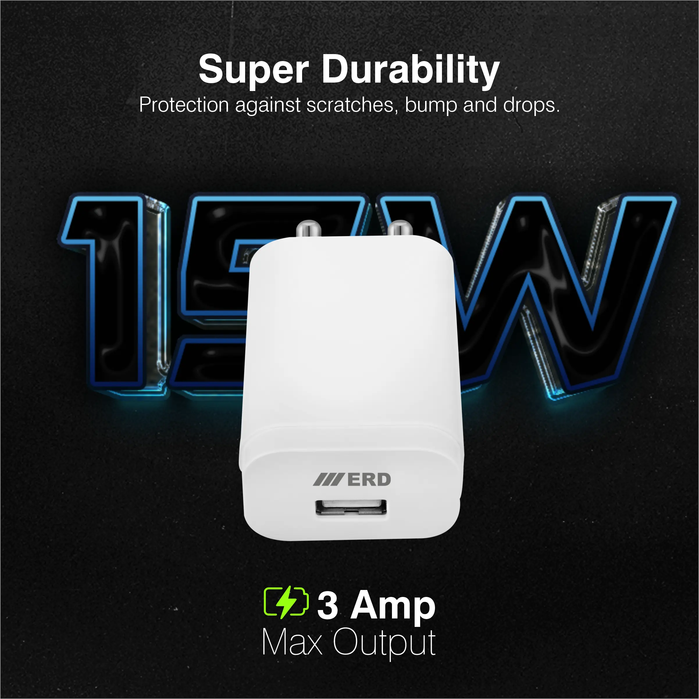 ERD TC-204 USB-A Charger, 15W - Image 4