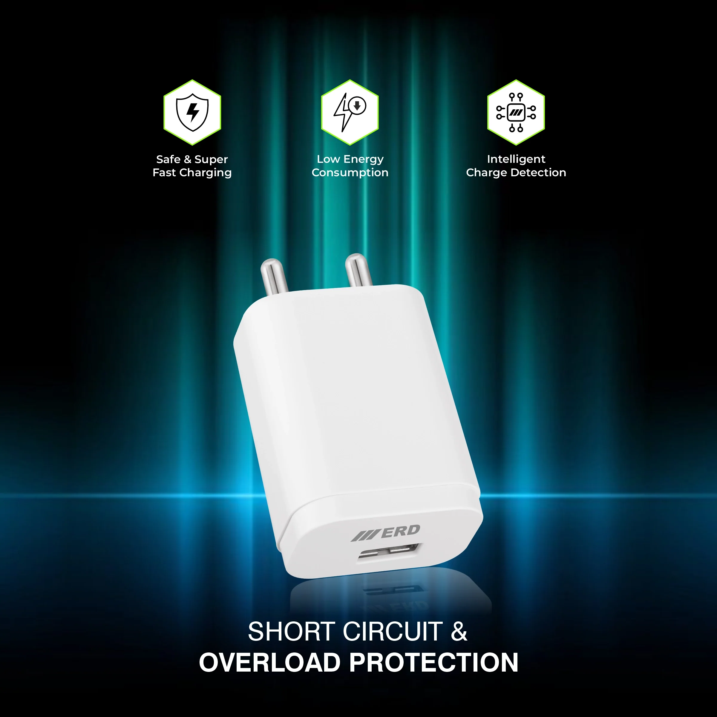 ERD TC-221 USB-A QC Charger, 20W - Image 6