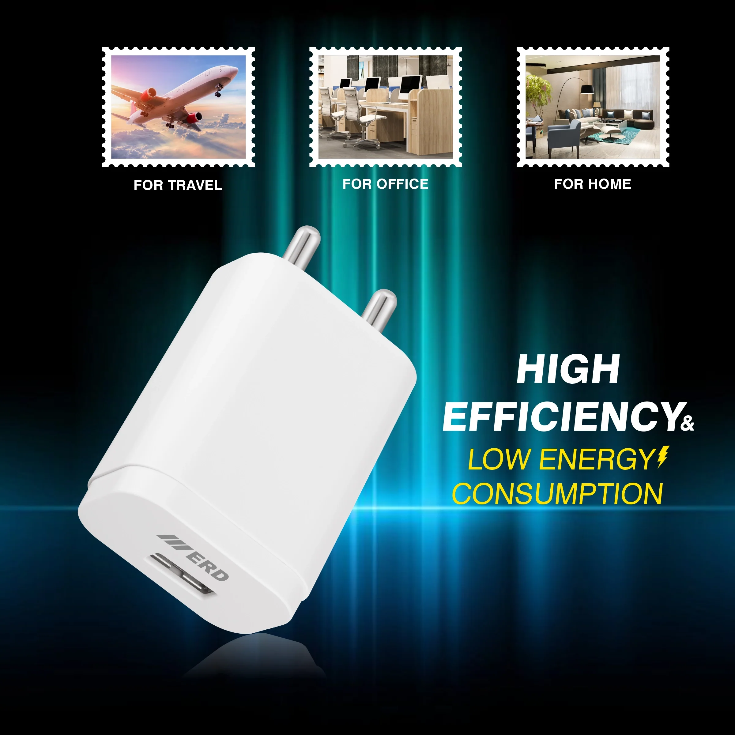 ERD TC-221 USB-A QC Charger, 20W - Image 7
