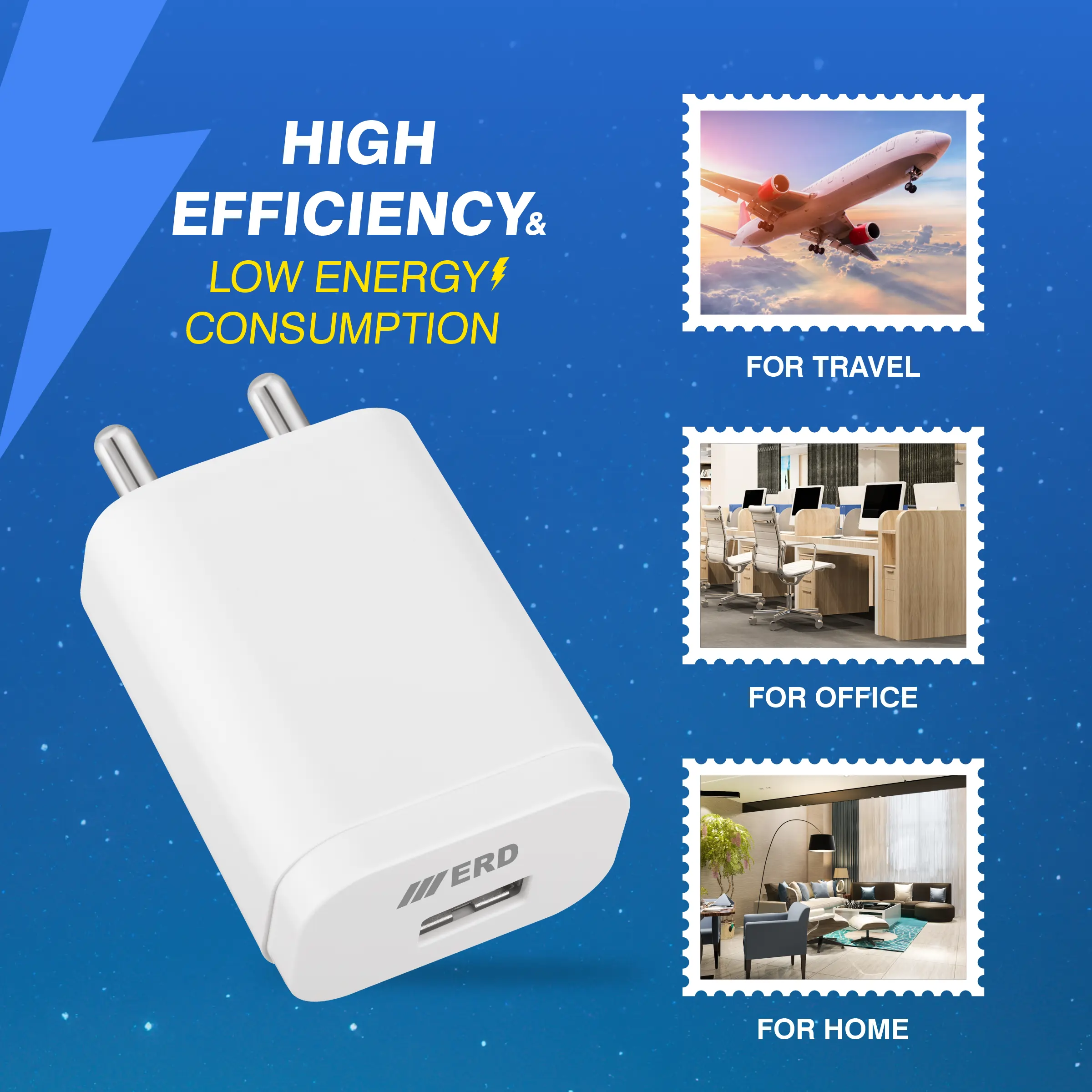 ERD TC-222 USB-A VOOC Charger, 20W - Image 7
