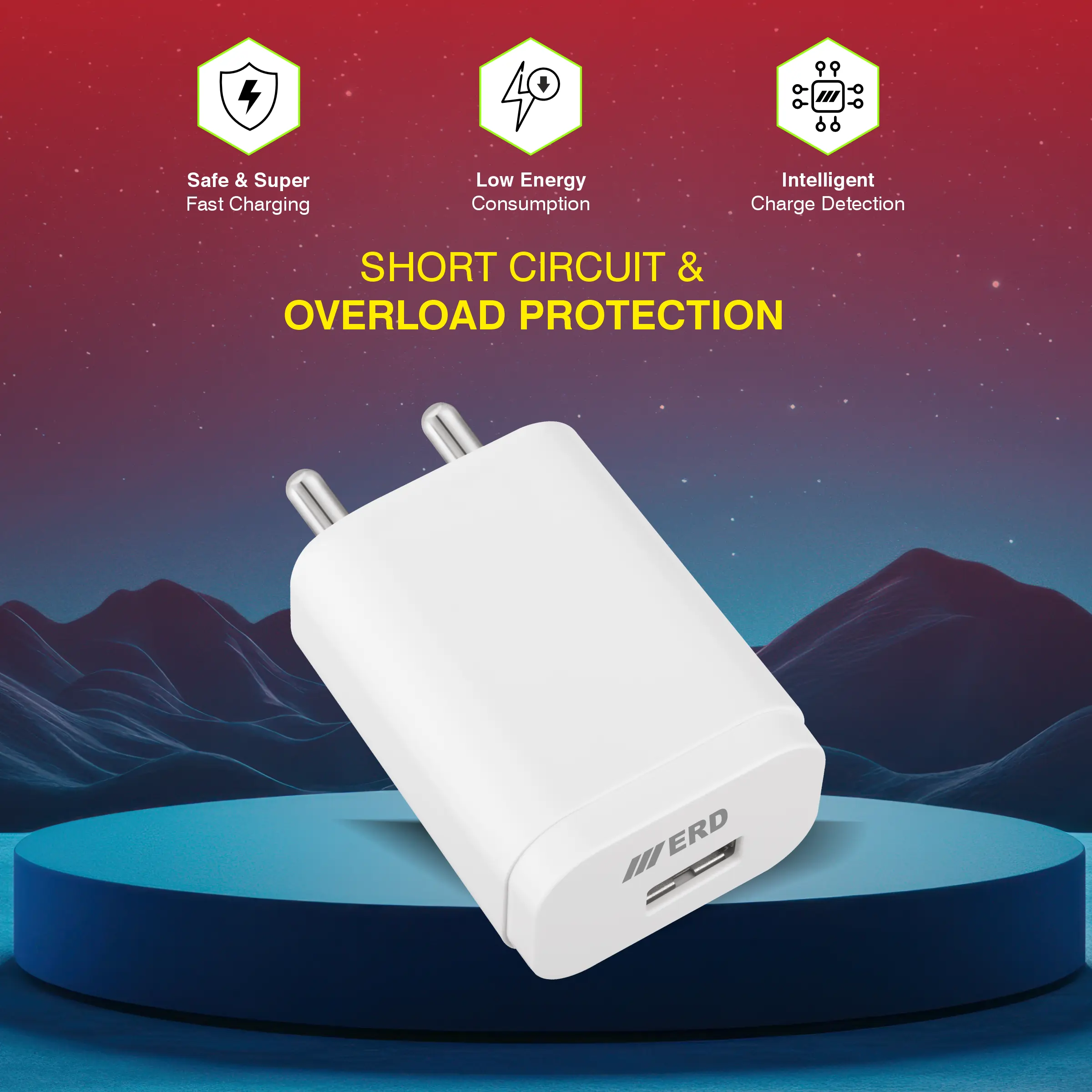 ERD TC-223 USB-A VOOC Charger, 33W - Image 6