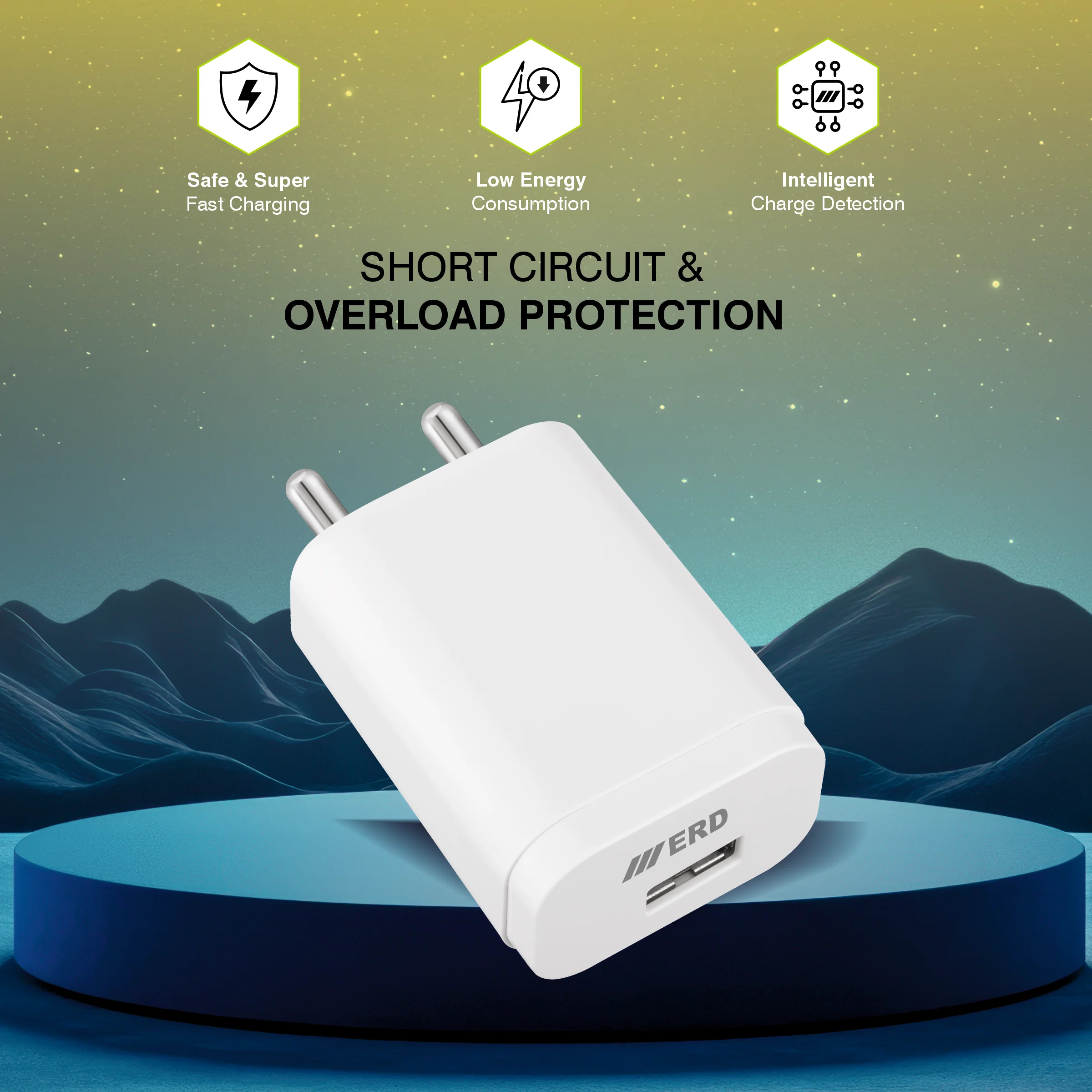 ERD TC-224 USB-A Flash Charger, 44W - Image 6