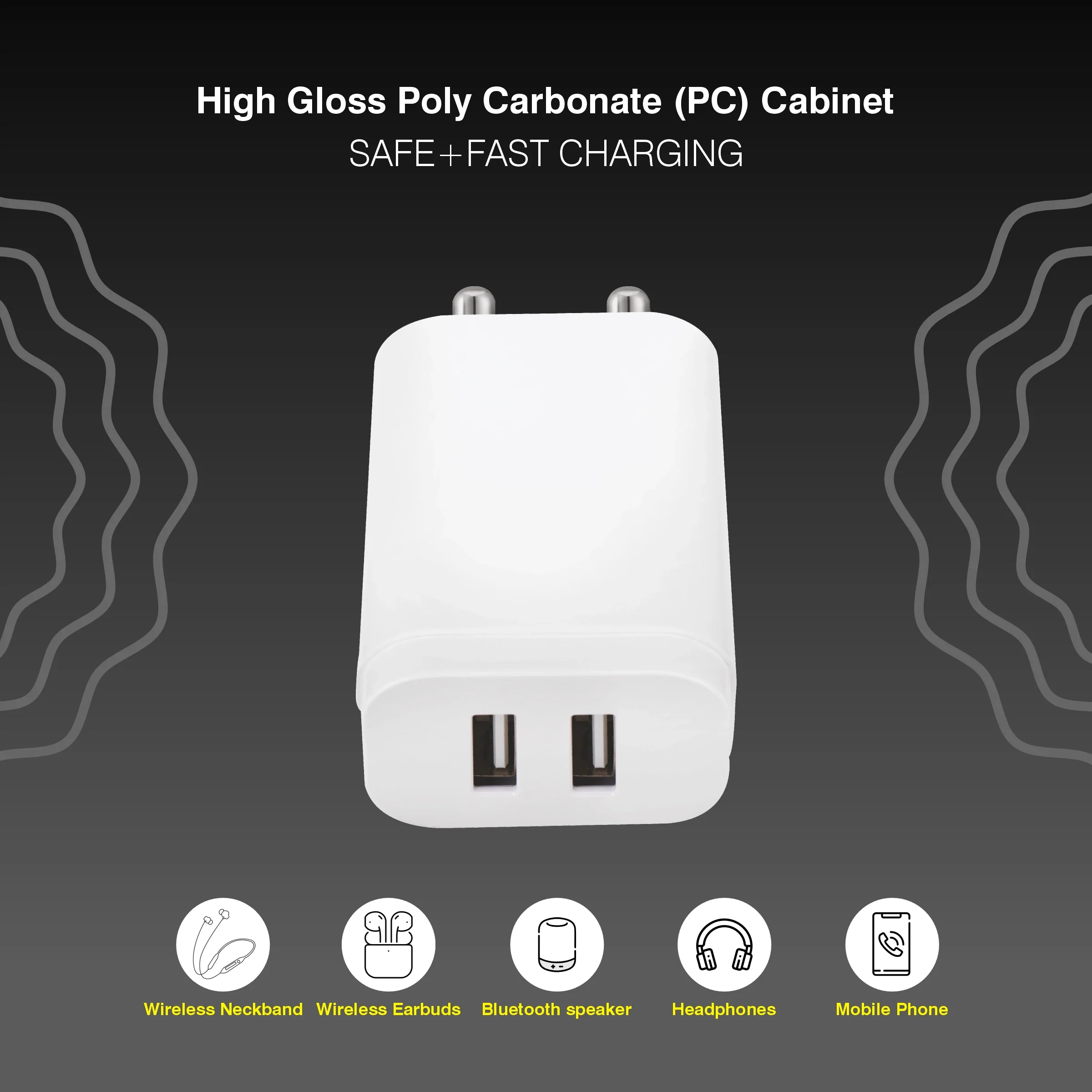 ERD TC-274 Dual USB-A Charger, 20W - Image 4