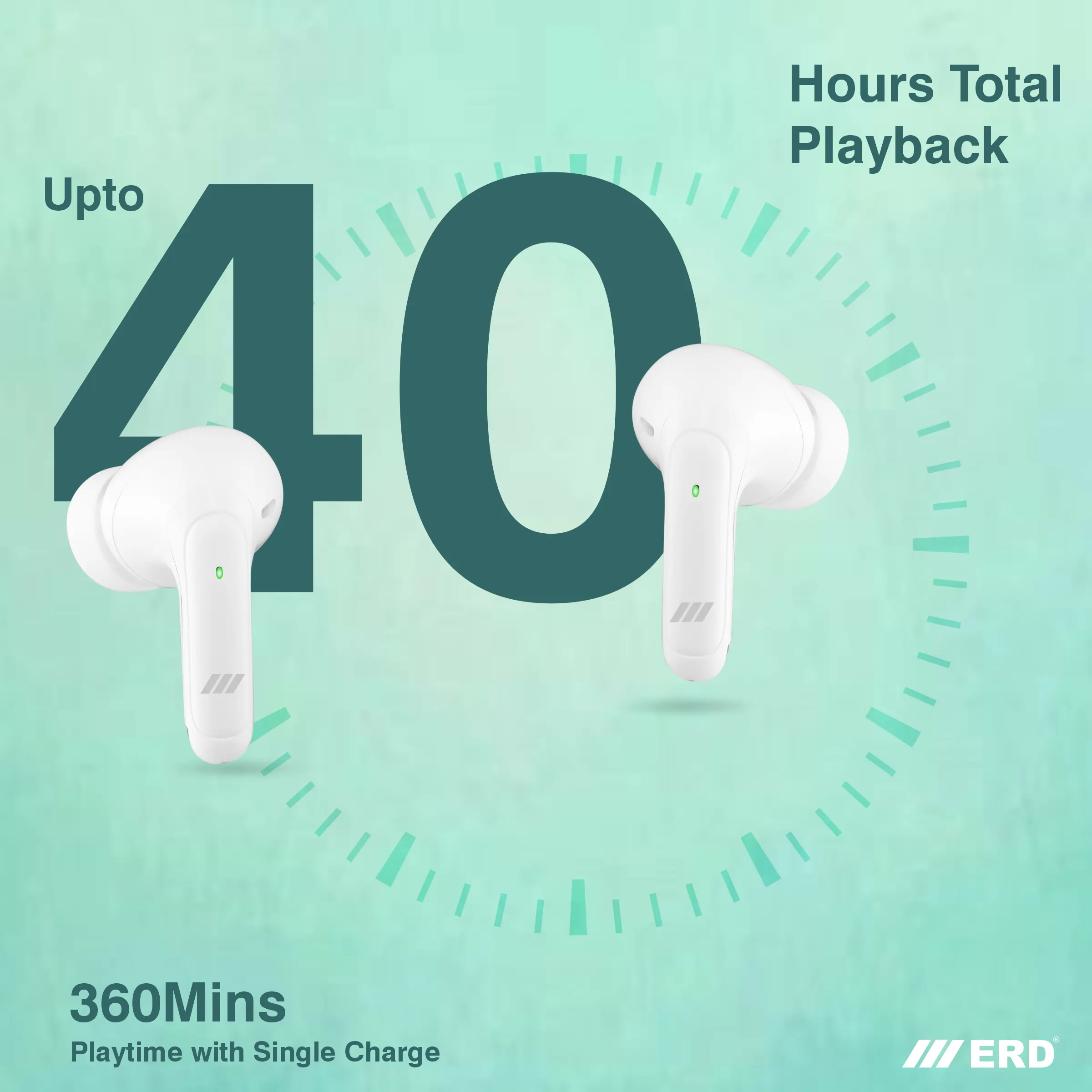 ERD TWS-150 Wireless Earbuds With ANC - Image 14