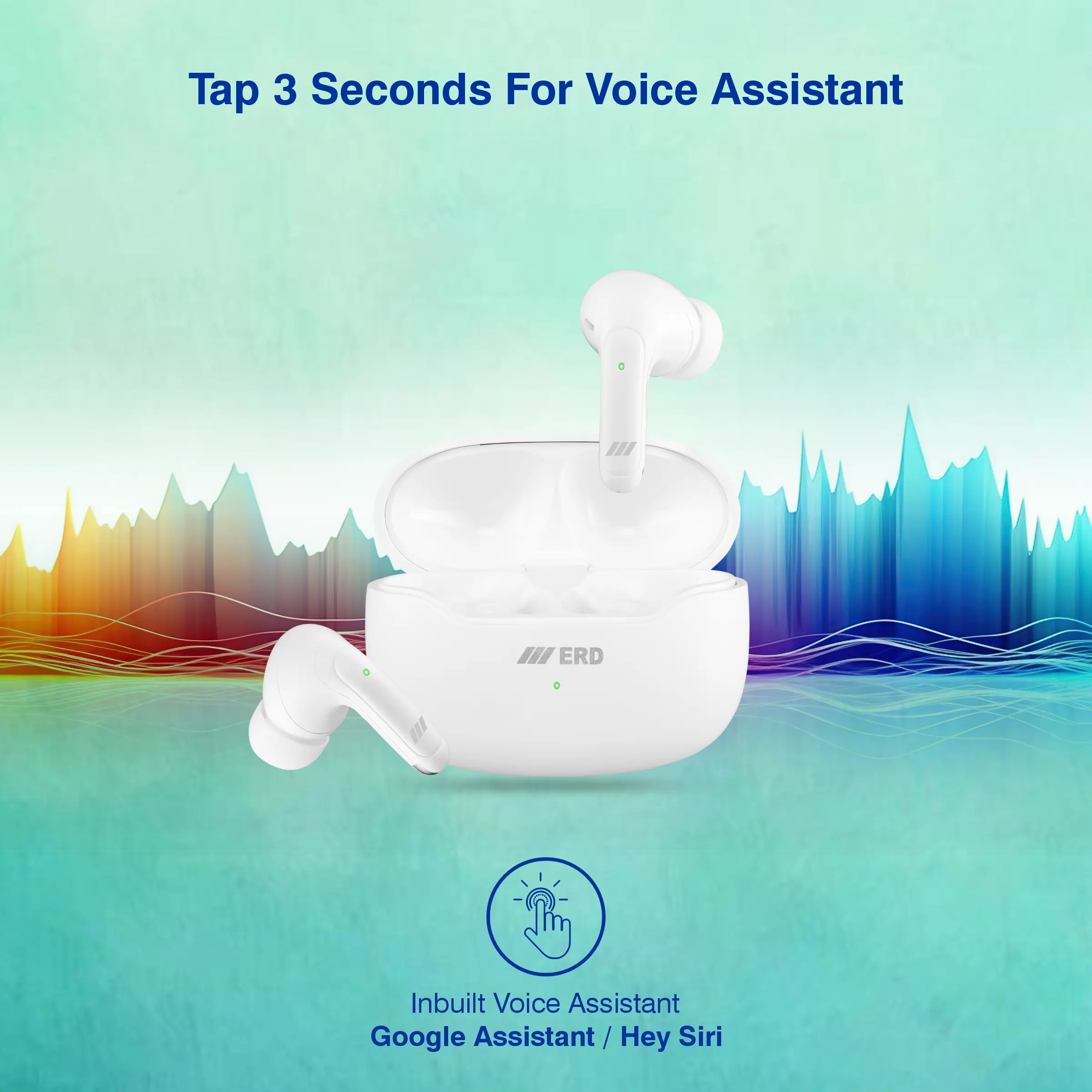 ERD TWS-150 Wireless Earbuds With ANC - Image 19