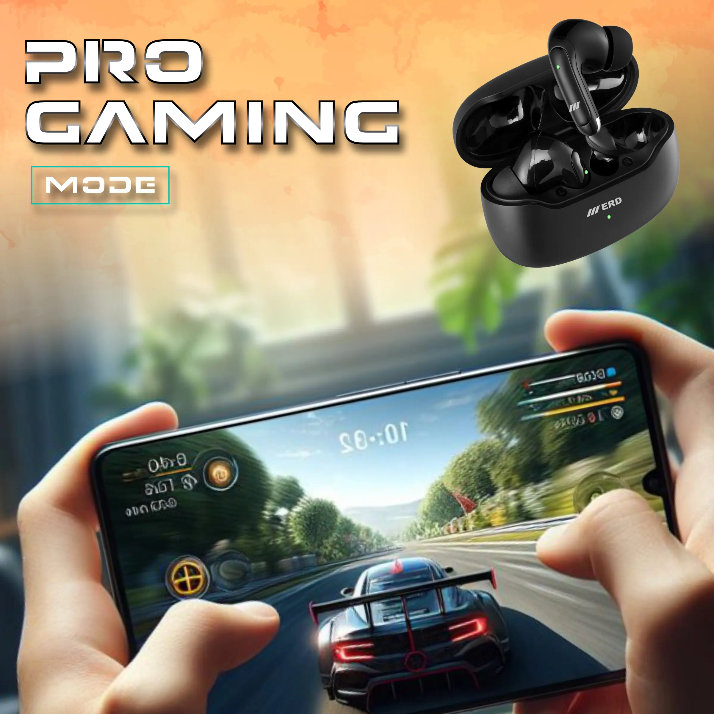 ERD TWS-150 Wireless Earbuds With ANC - Image 3