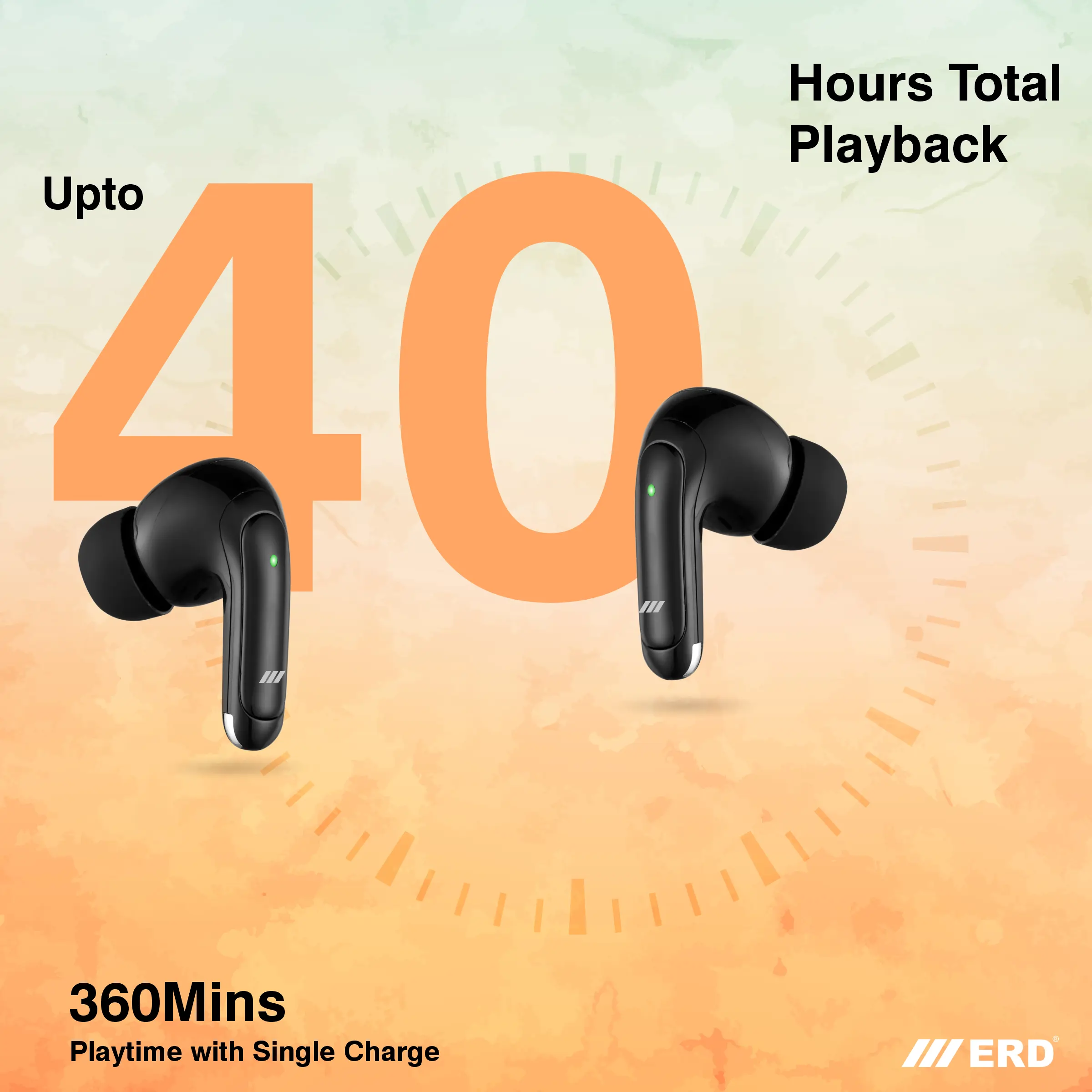 ERD TWS-150 Wireless Earbuds With ANC - Image 4