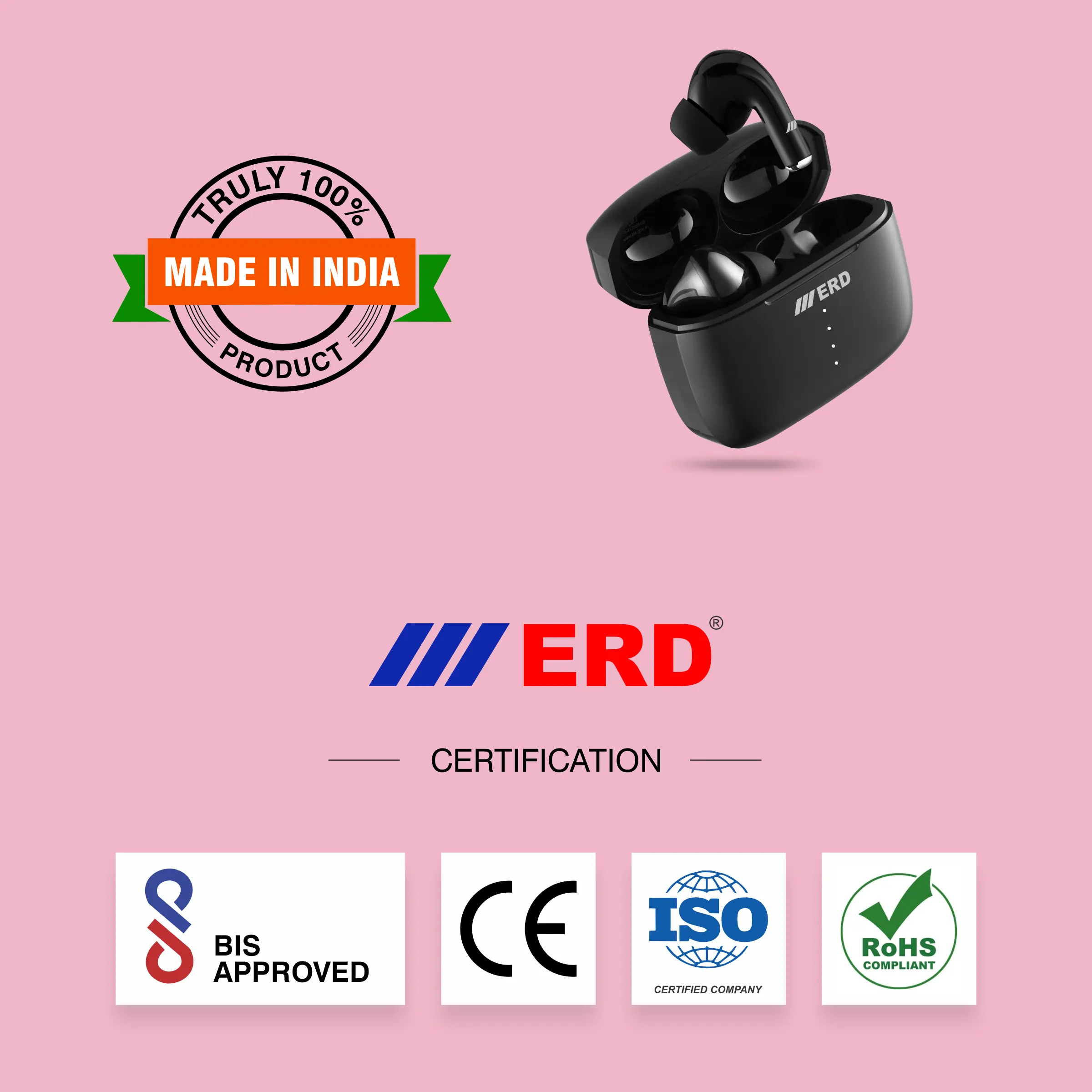 ERD TWS-18 Wireless Earbuds - Image 15