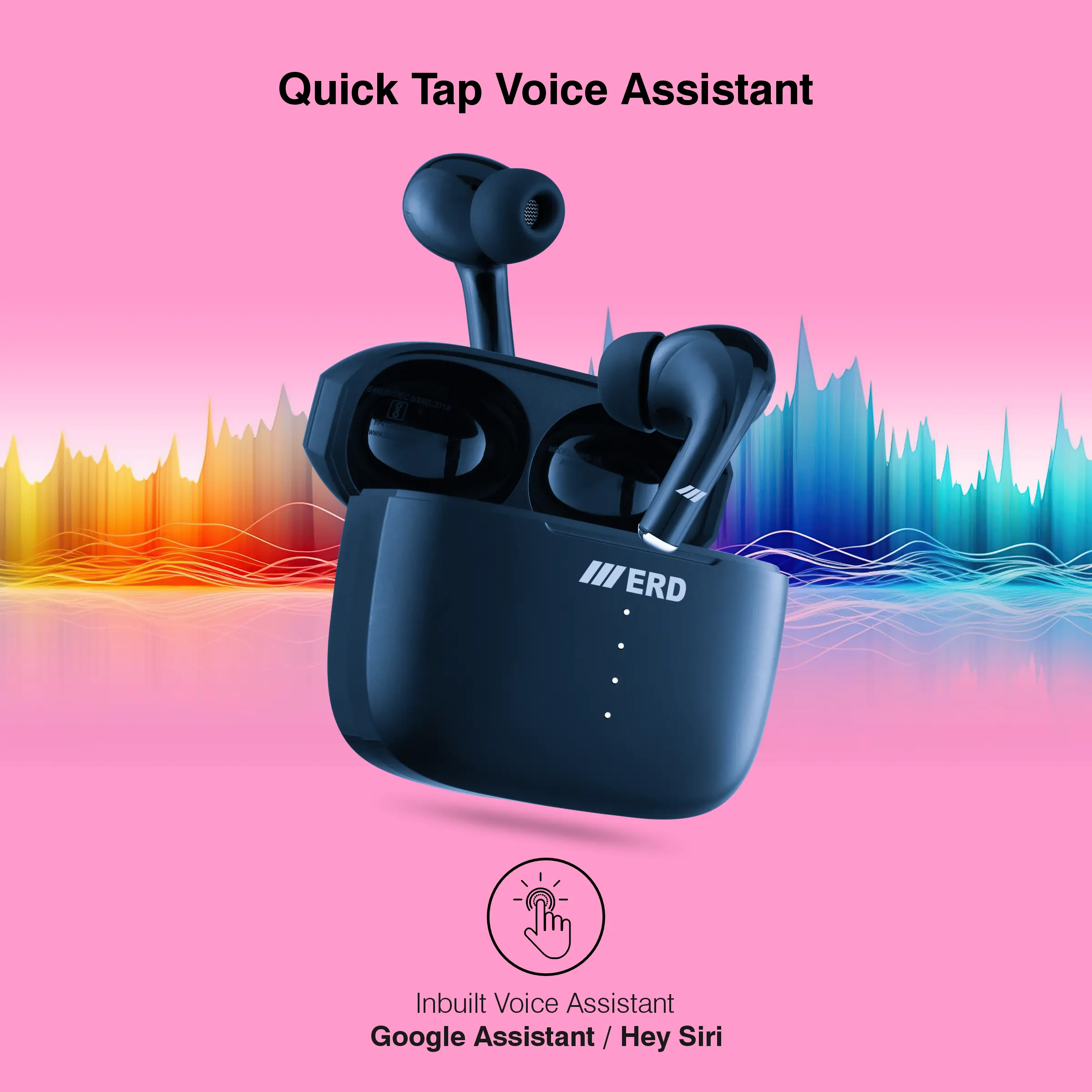 ERD TWS-18 Wireless Earbuds - Image 21