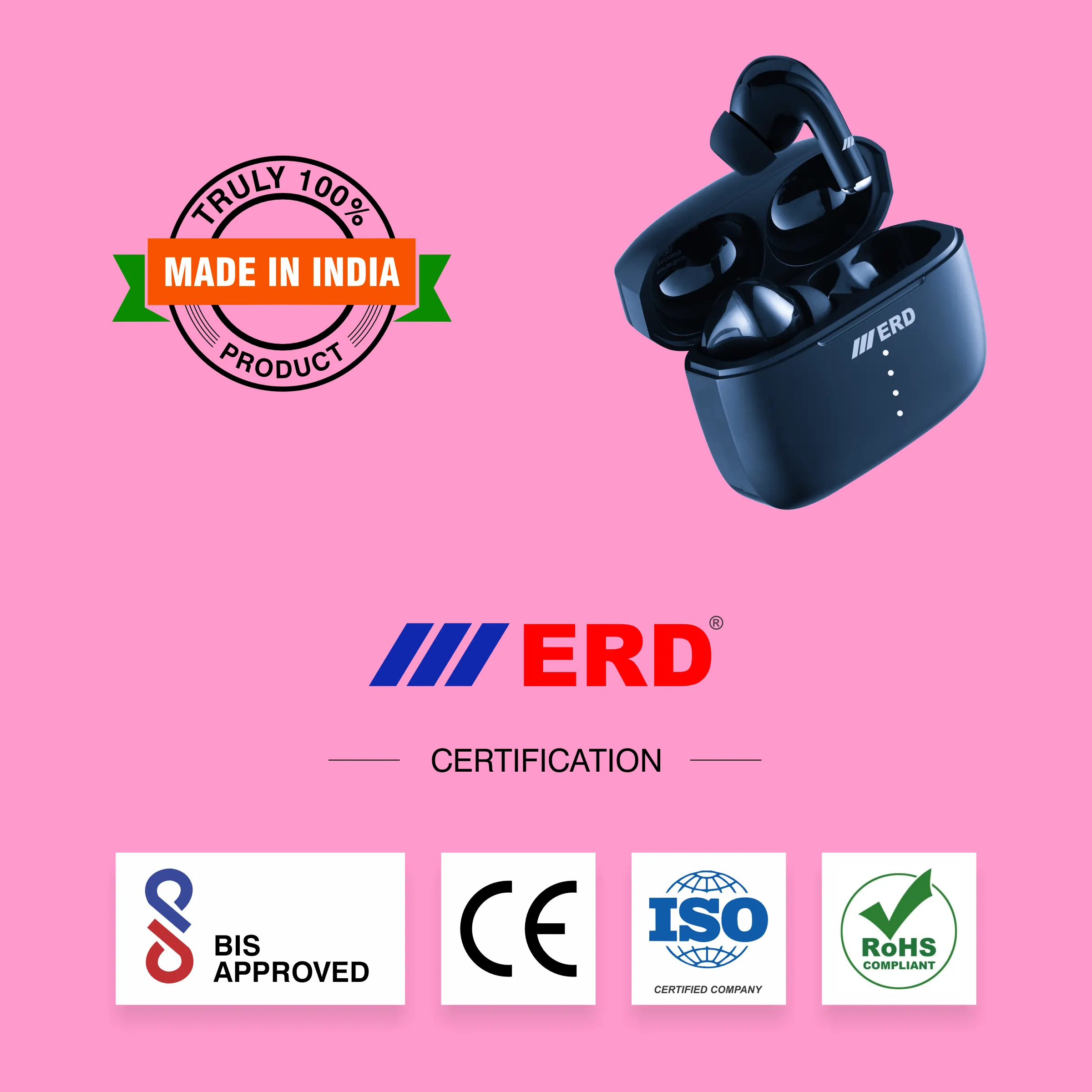 ERD TWS-18 Wireless Earbuds - Image 22