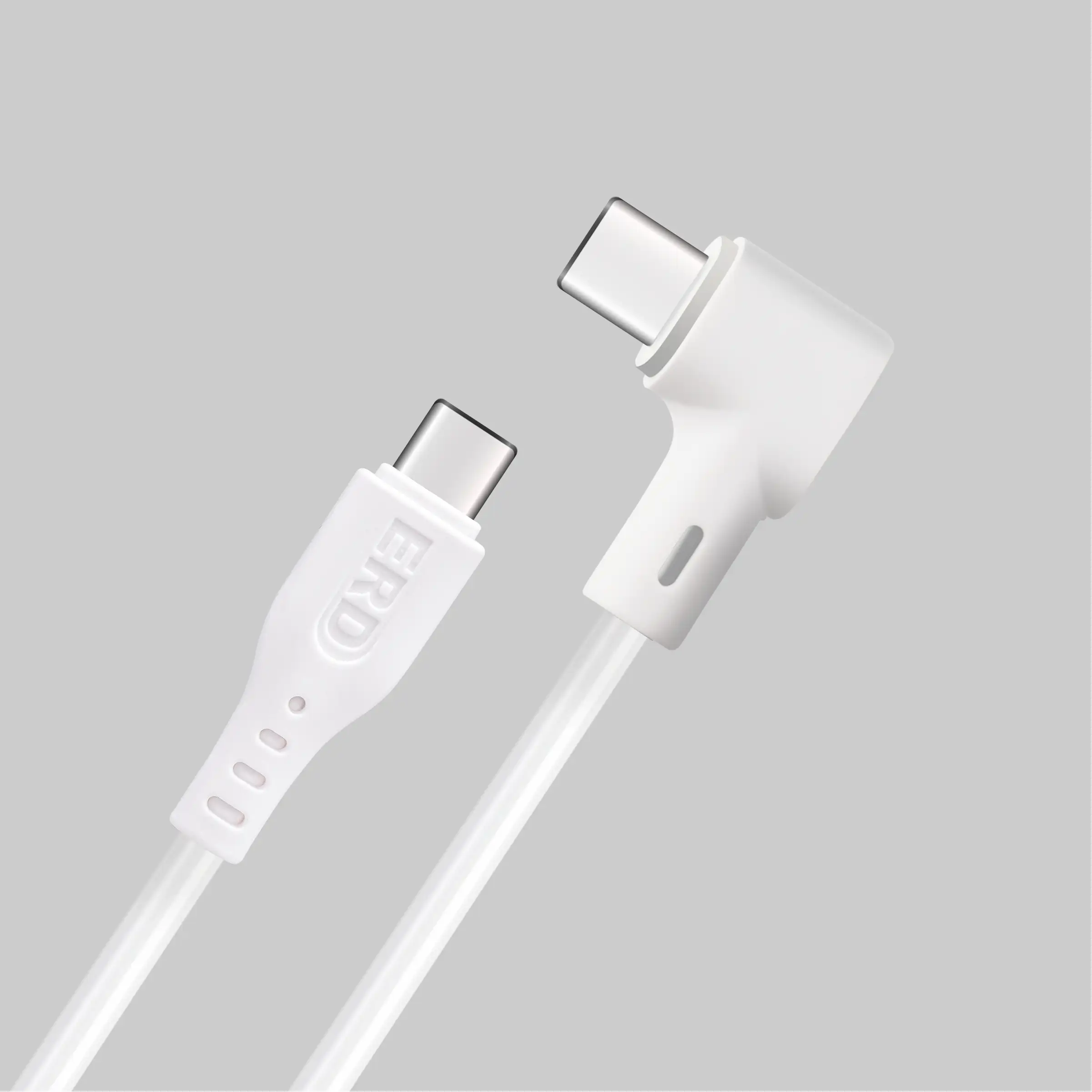 ERD UC-122 USB-C To C L-Shape Data Cable, 65W - Image 2